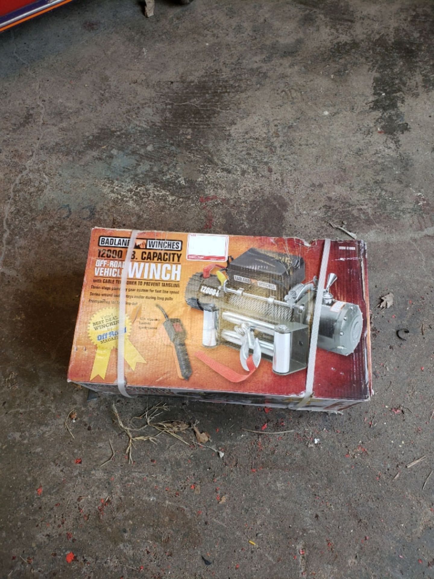 NEW IN BOX - BADLAND 12,000LBS CAP OFF-ROAD VEHICLE WINCH