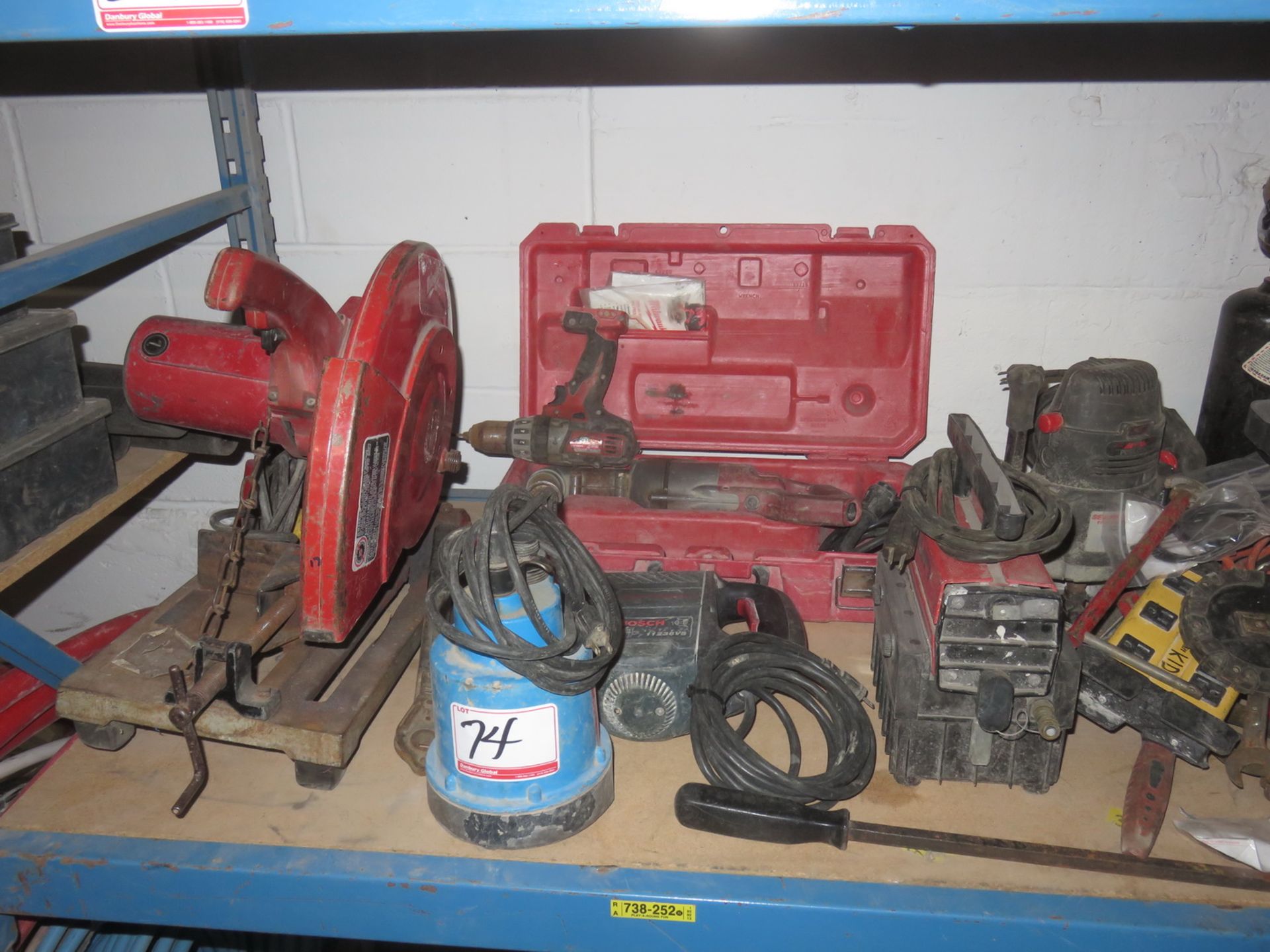 LOT - POWER TOOLS (AS IS), SOCKETS, JACKS ETC