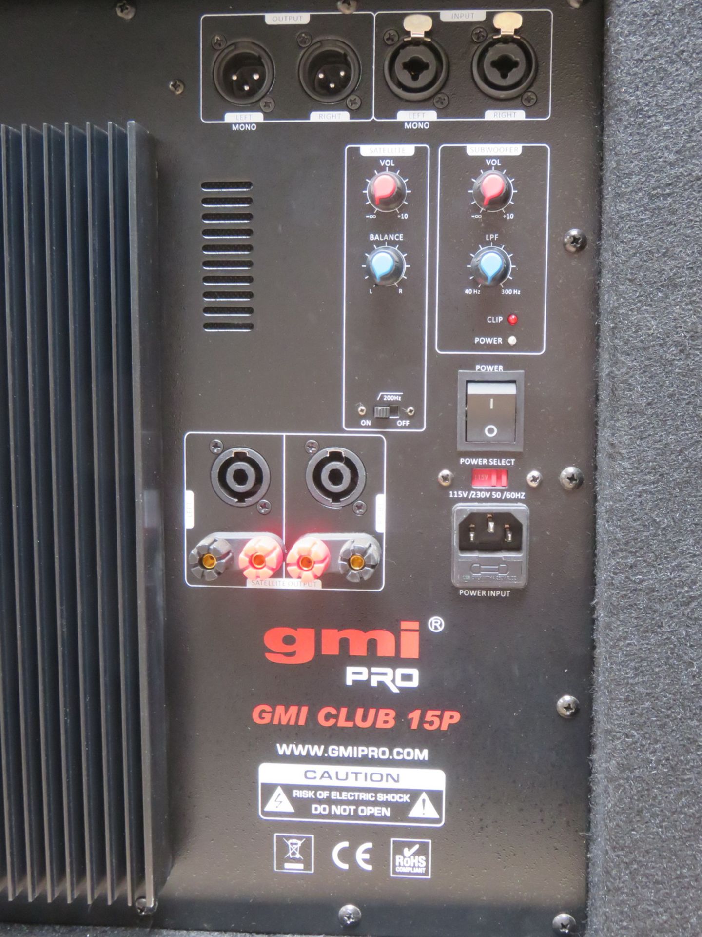 GMI MOD CLUB 15P 1,650 WATT SUBWOOFER (IN BOX) - Image 2 of 4