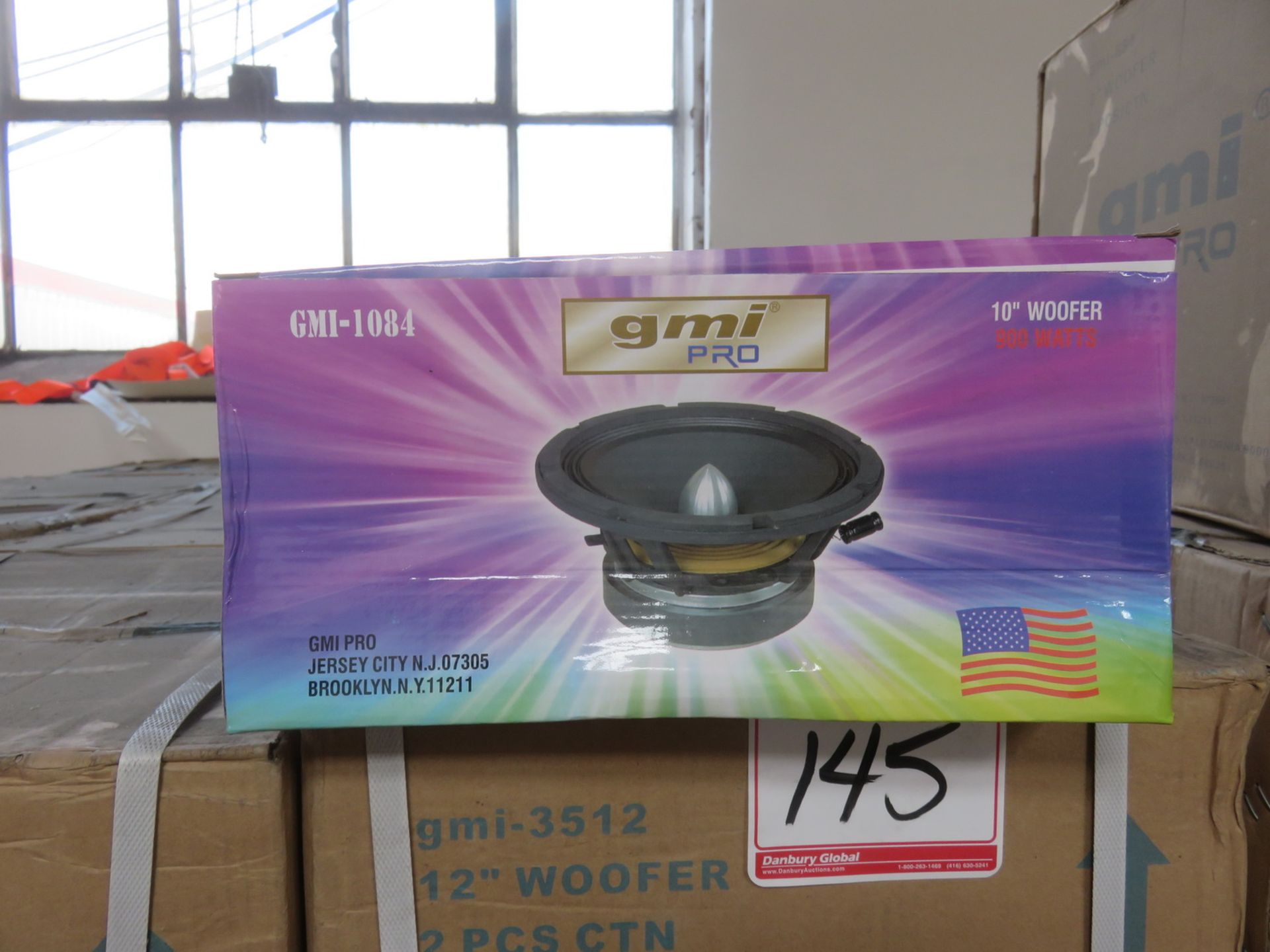 BOXES - GMI MOD 1084, 10" WOOFER SPEAKERS (6PCS/BX)
