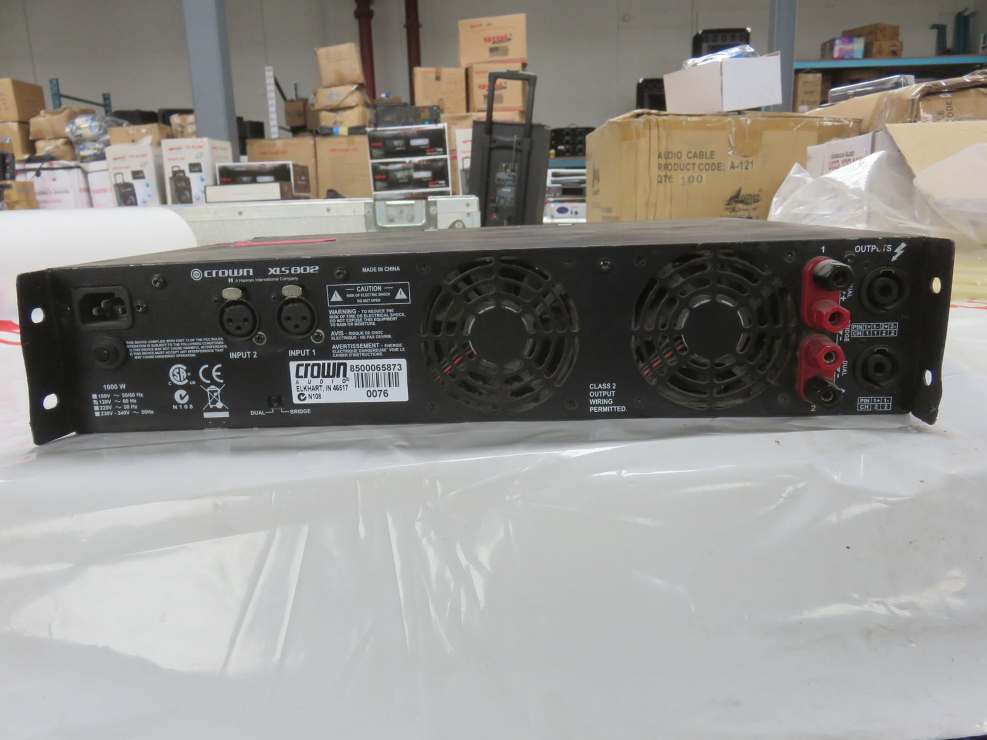 CROWN MOD XLS802 POWER SUPPLY - Image 2 of 2