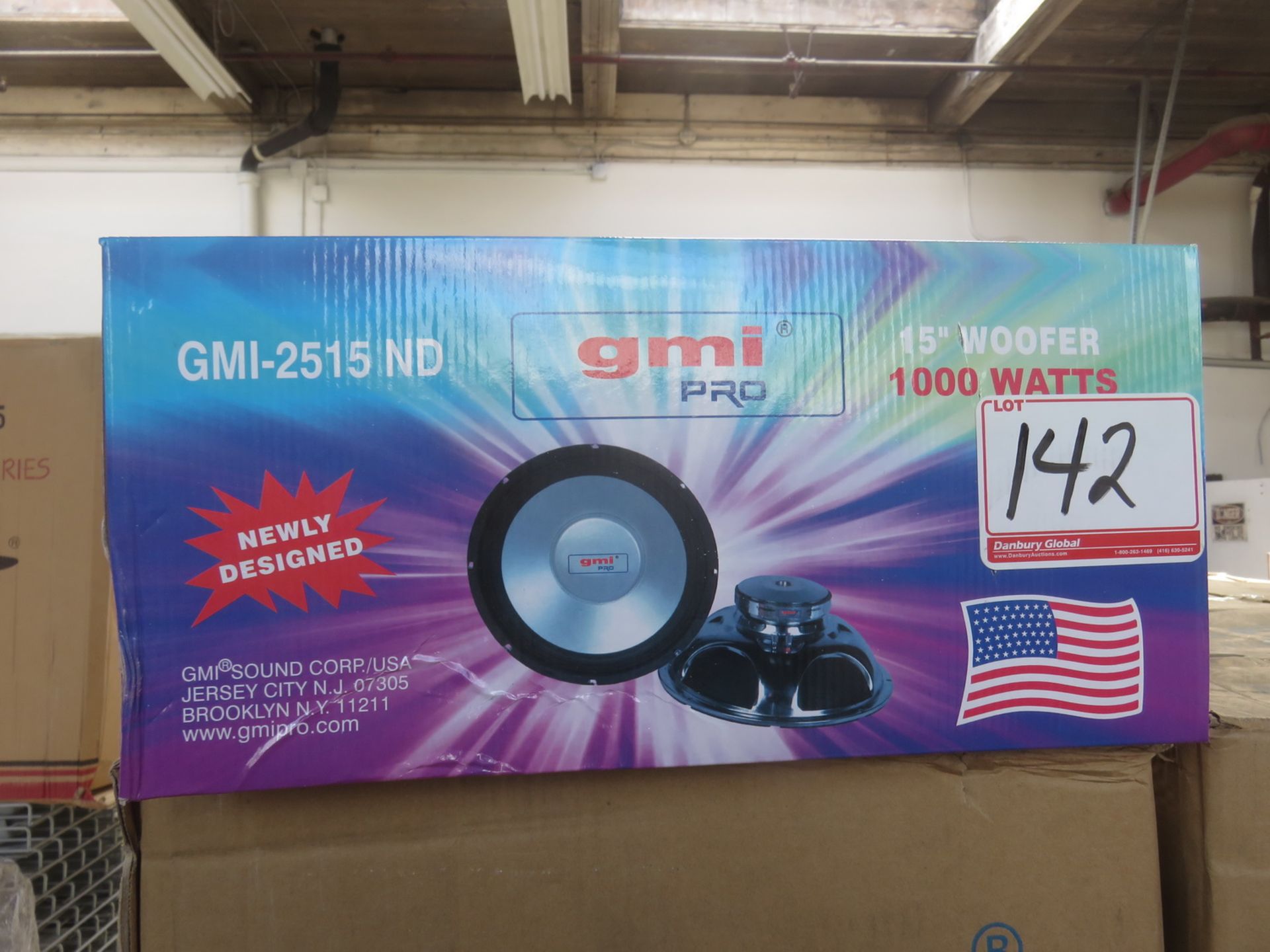 BOXES - GMI MOD GMI-2515 ND 15" WOOFER SPEAKERS (3PCS/BX)