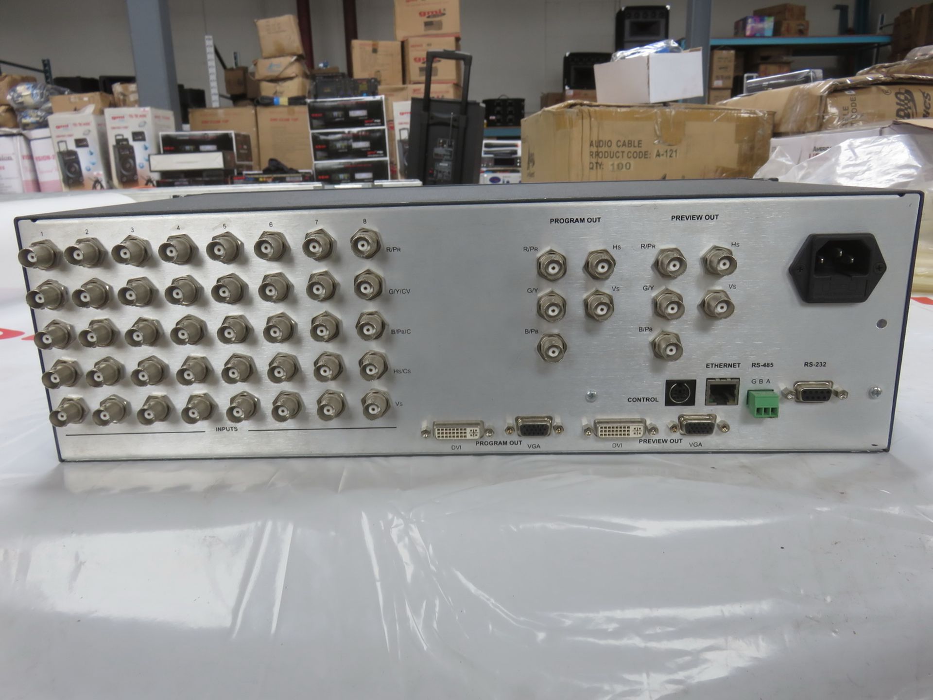 KRAMER MODVP-727 UNIVERSAL PRESENTATION MATRIX SWITCHER/SCALER S/N 21110786285 - Image 2 of 2