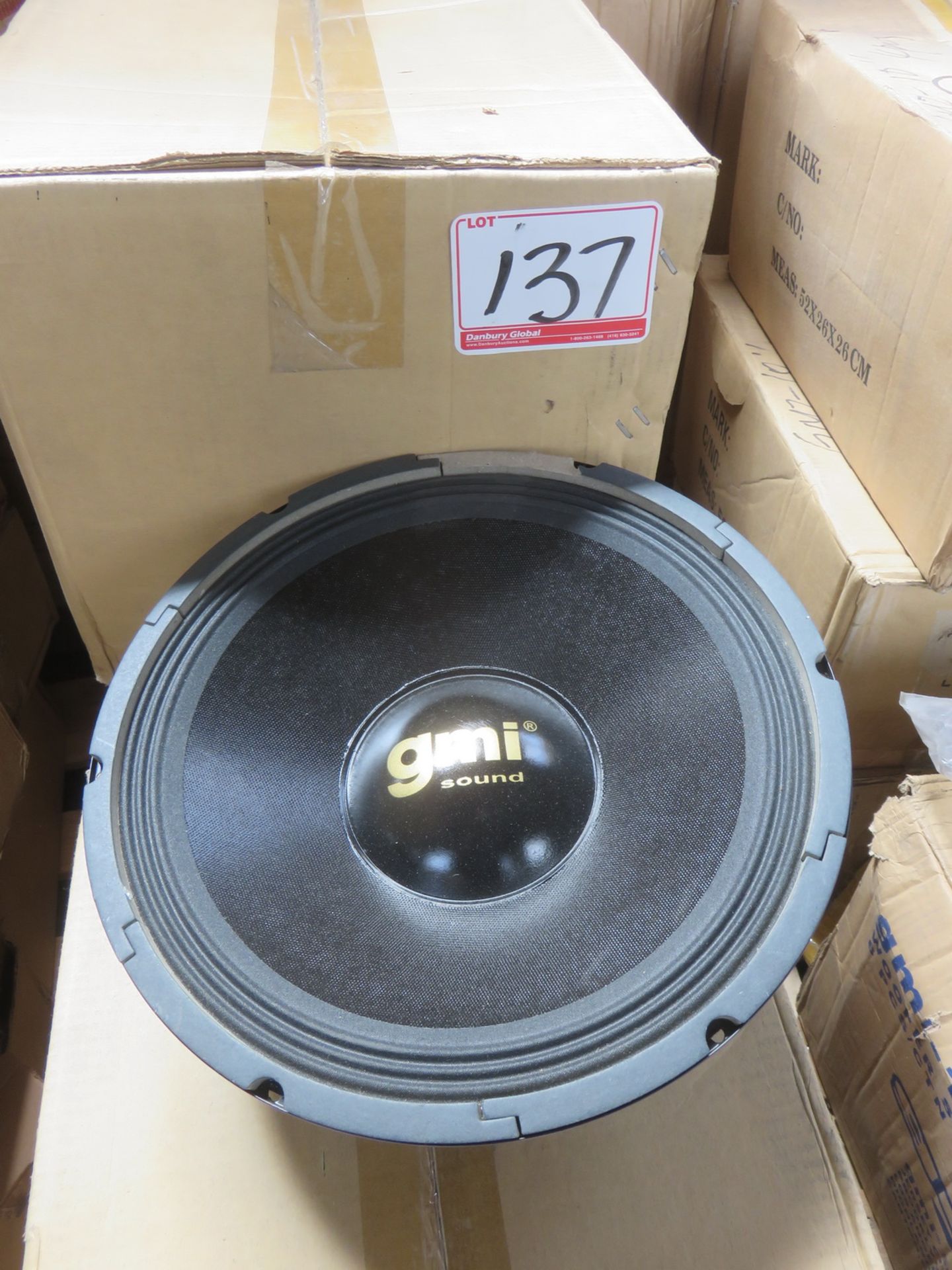 BOX - GMI 12" SPEAKERS (6PCS/BX)