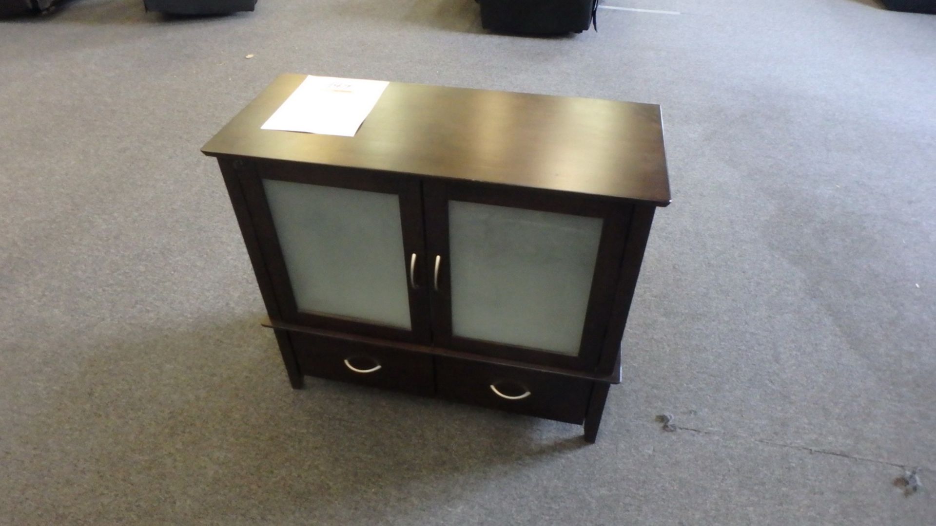 CHINA CABINET W/ 2 GLASS DOORS