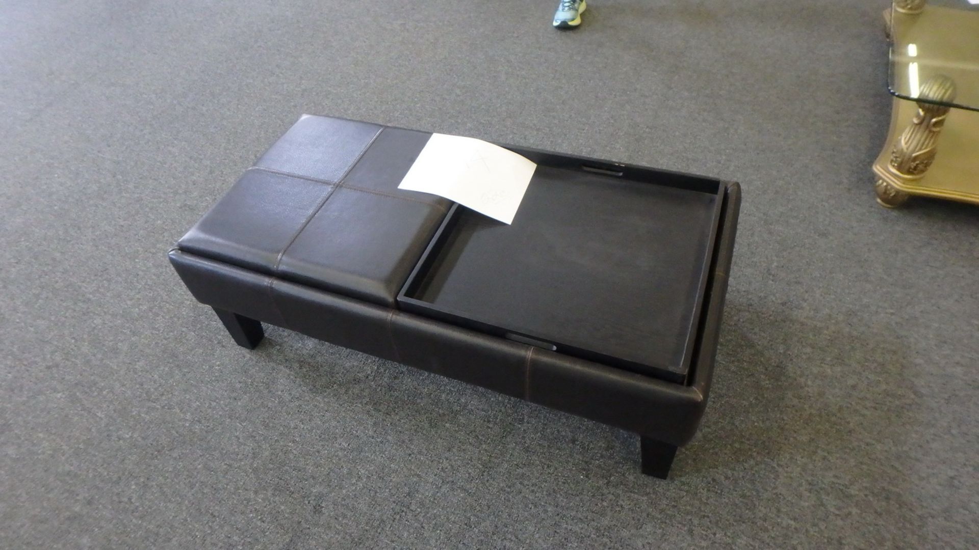 COFFEE TABLE - CONVERTS INTO A STORAGE BENCH