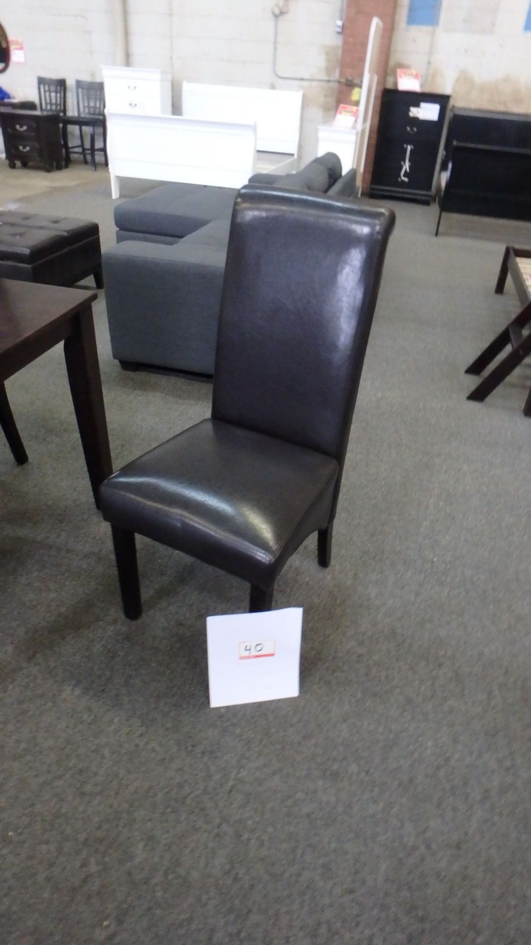 BOXES - (LK-9023) ESPRESSO DINING CHAIR (NEW IN BOX) (2 CHAIRS / BOX)