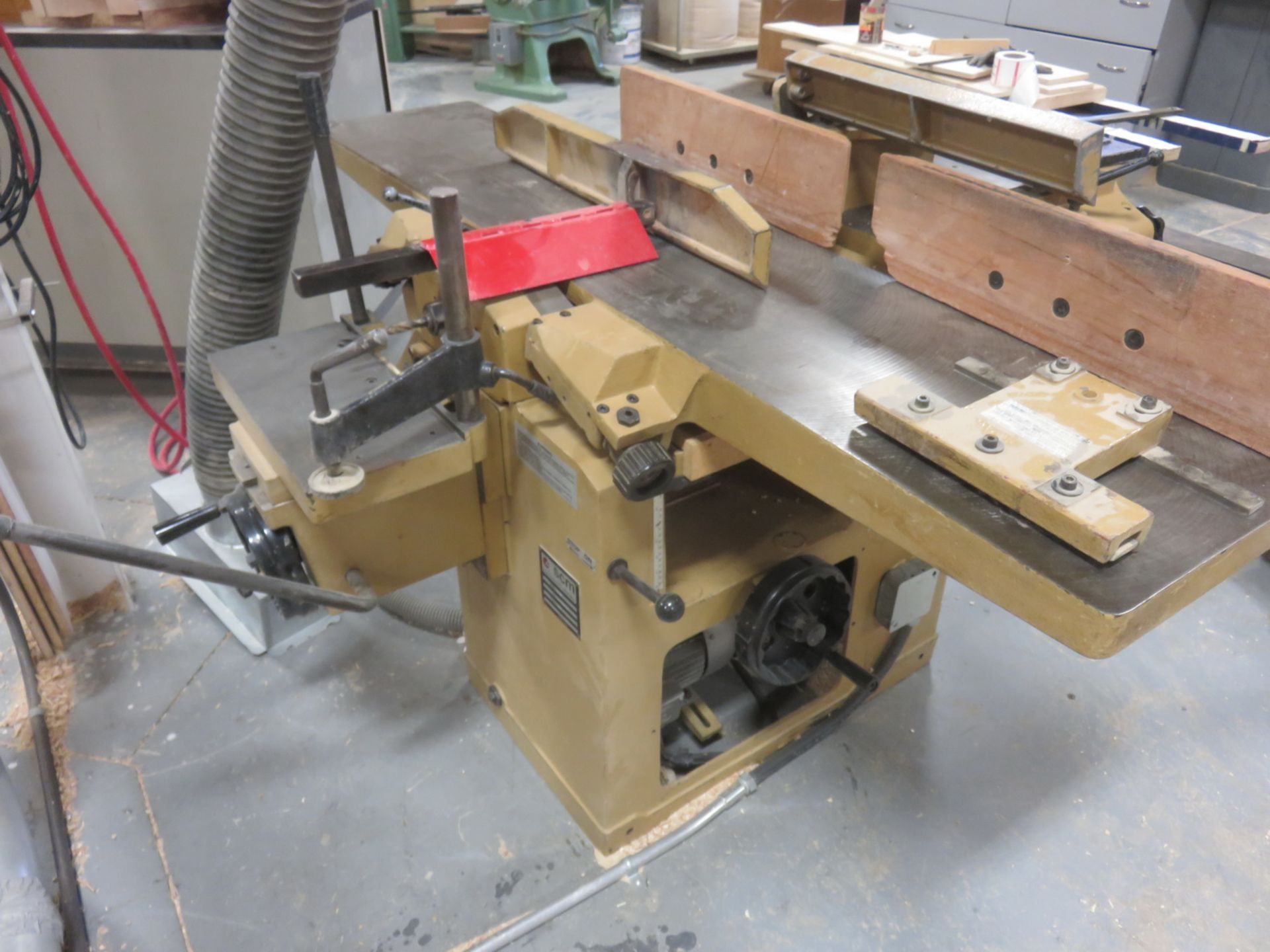 SCM C-35 MINI COMBINATION SHAPER / PLANER/ ROUTER END DRILL MACHINE W/ (2) EXTRA CUTTERS, S/N - Image 5 of 5