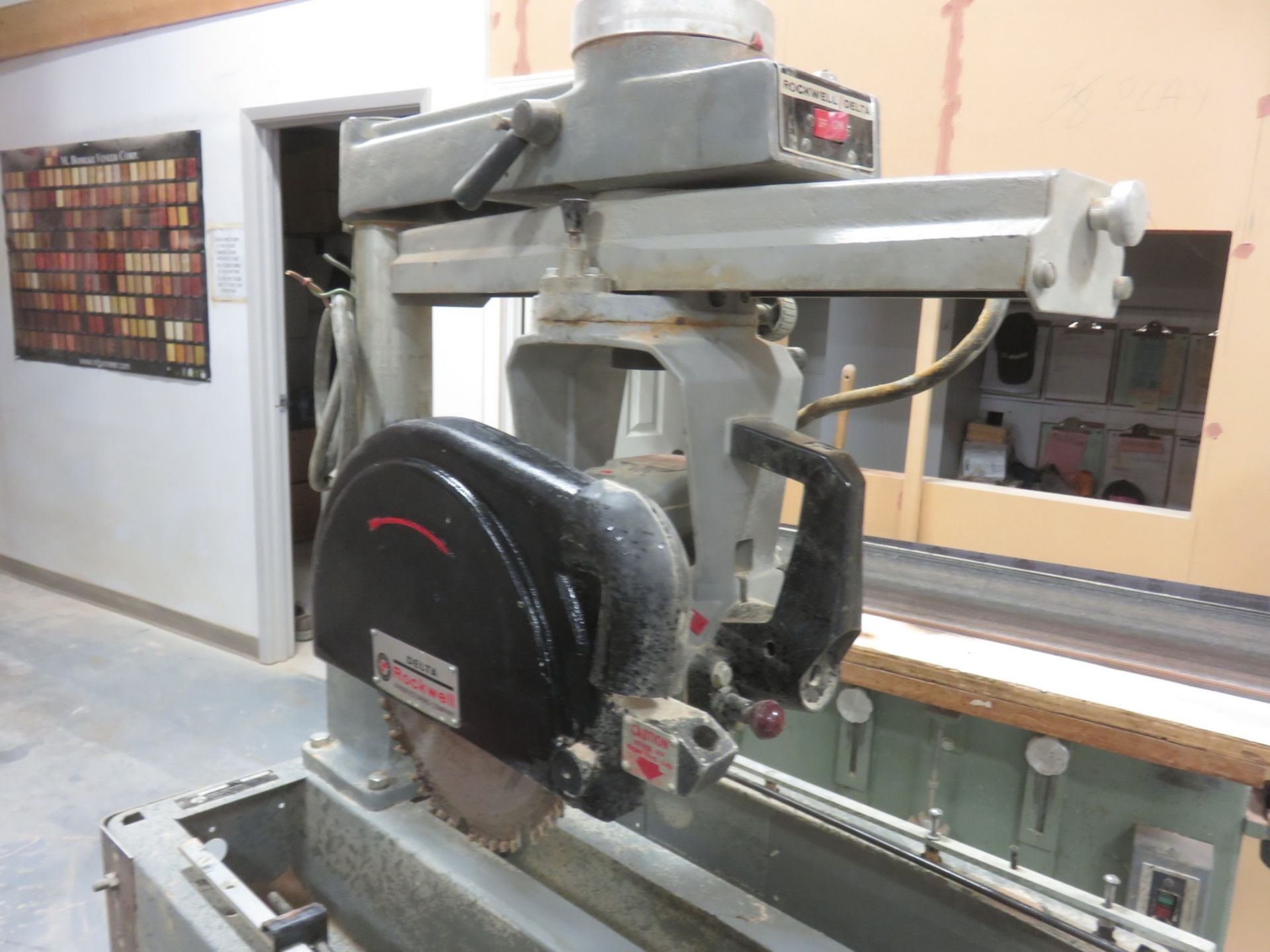 ROCKWELL MODEL 33-790 10" RADIAL ARM SAW - Image 2 of 2