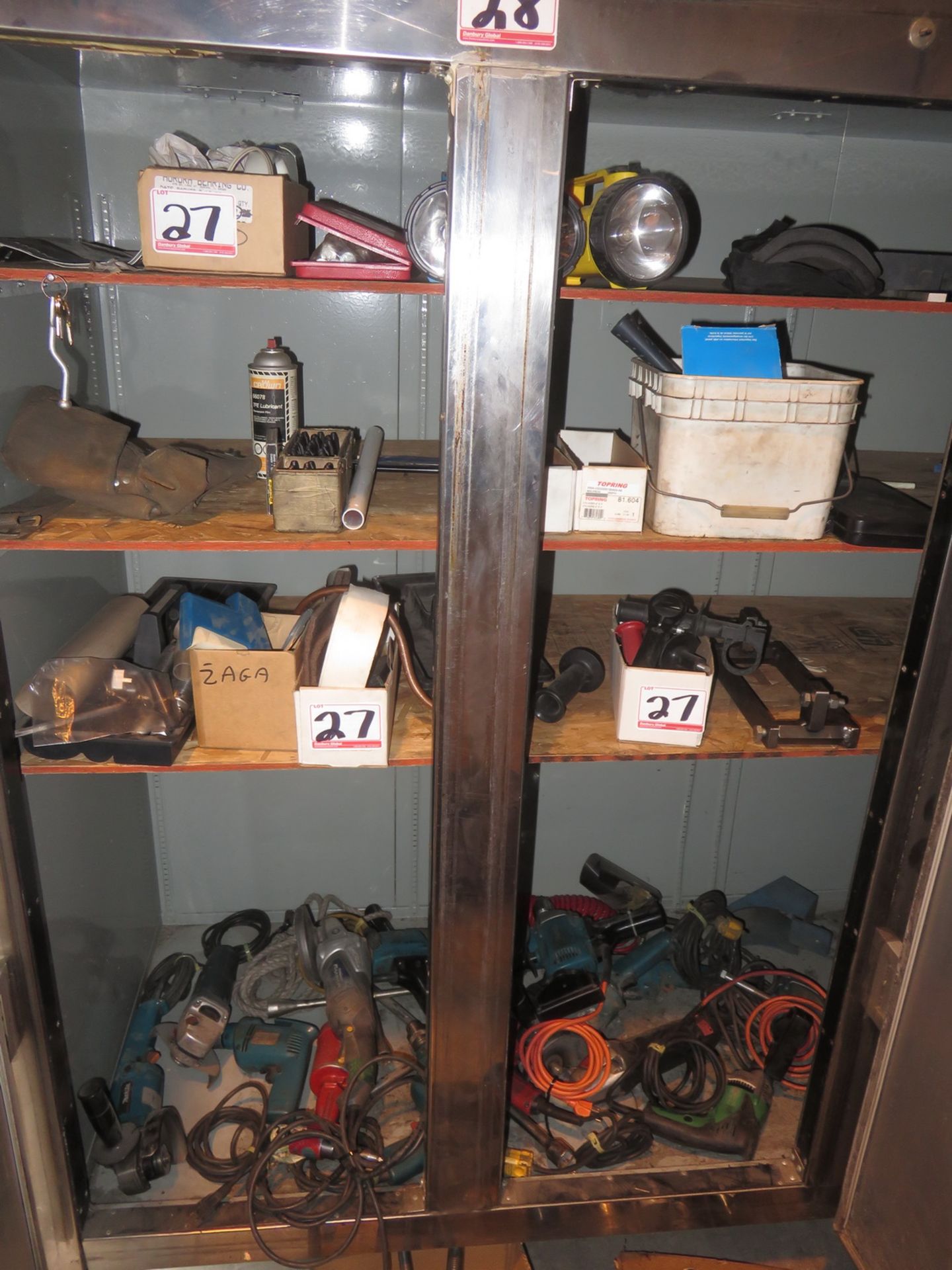 LOT - ELECTRIC POWER TOOLS (AS IS), ETC.
