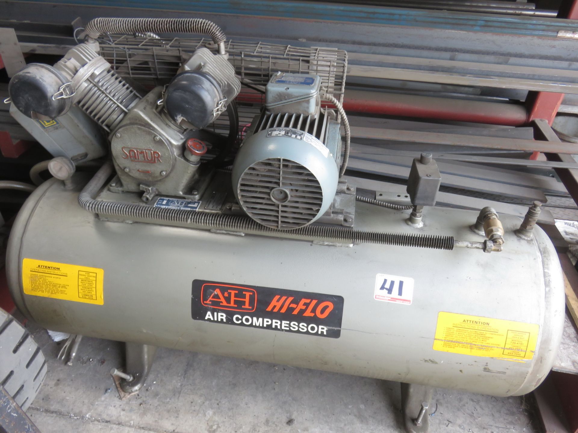 SAMUR MODEL BS-5P AIR COMPRESSOR (575V)