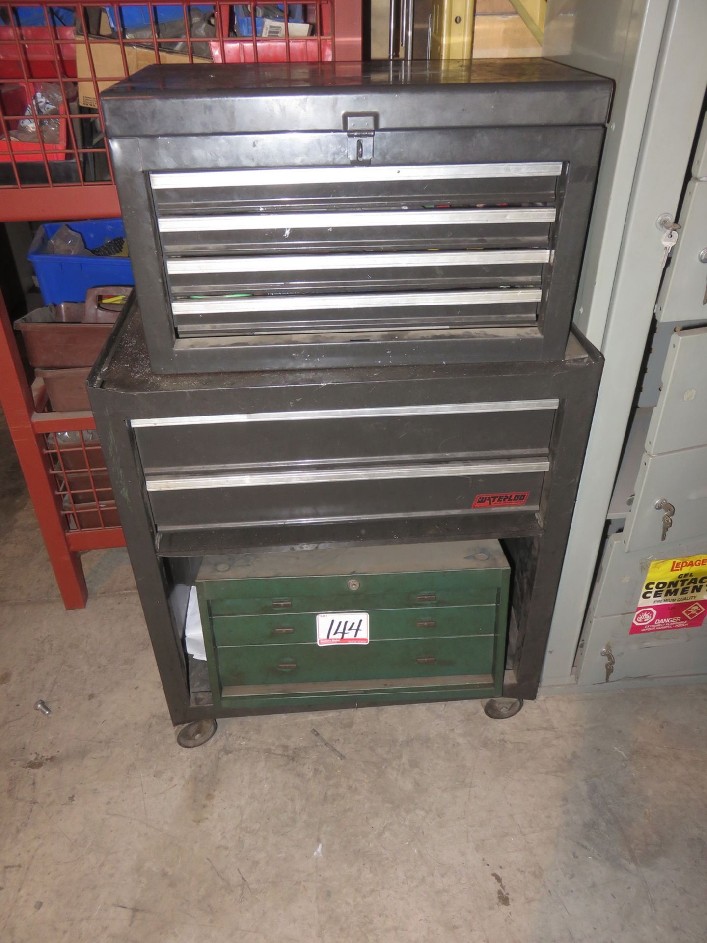 GREY PORTABLE TOOL CHEST