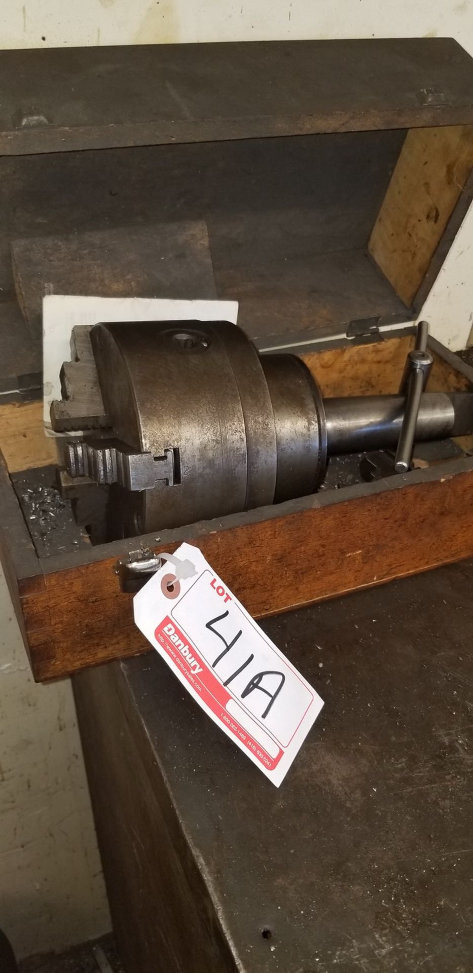 PRUFSCHEIN MOD 9154, 3 JAW, APPR 6.5" LATHE CHUCK