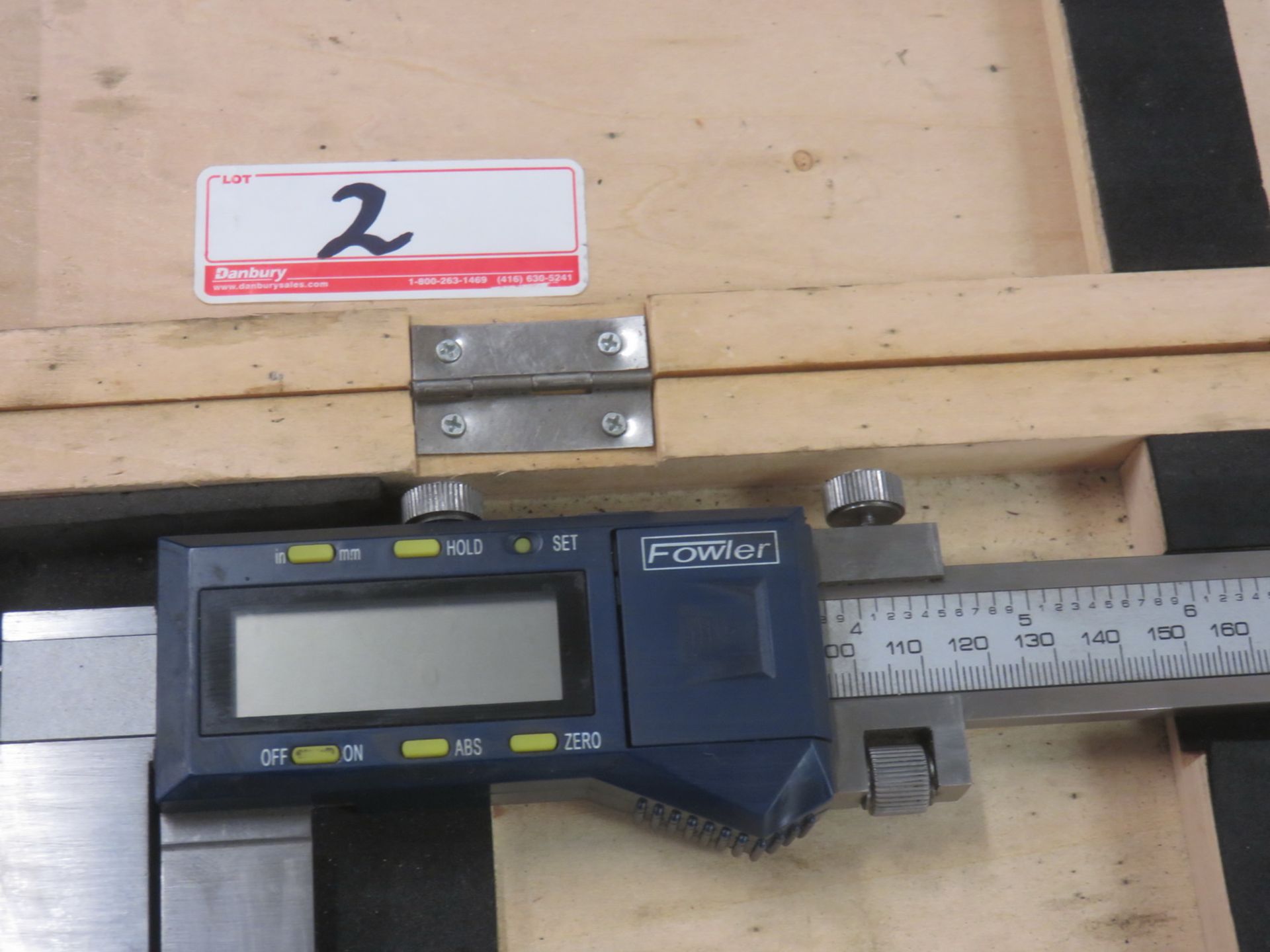 FOWLER 24" DIGITAL VERNIER CALIPER W/ BOX - Image 2 of 2