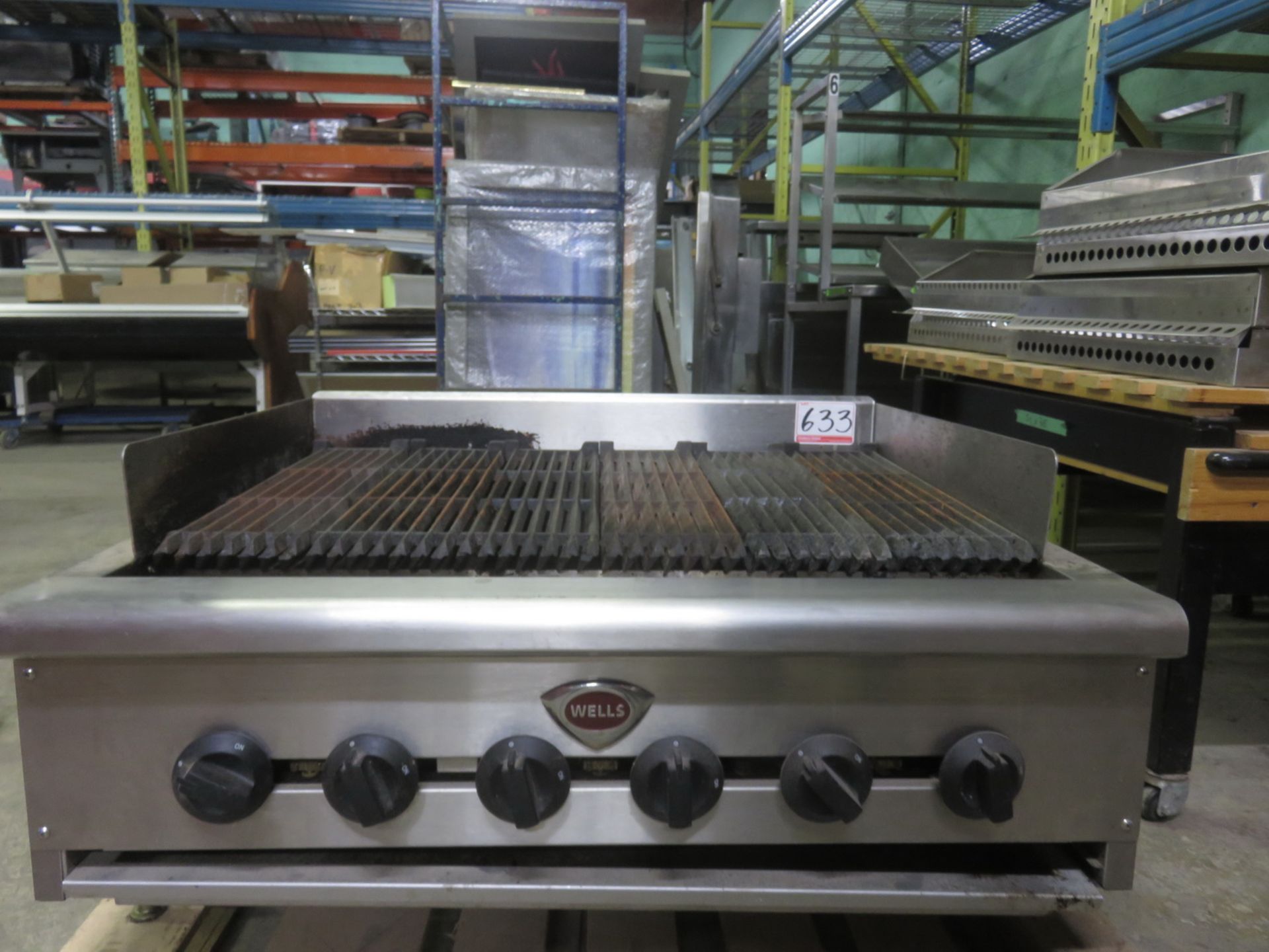 WELLS MOD 5HHDCB3630GNAT BAS 36"W TABLE TOP CHAR BROILER