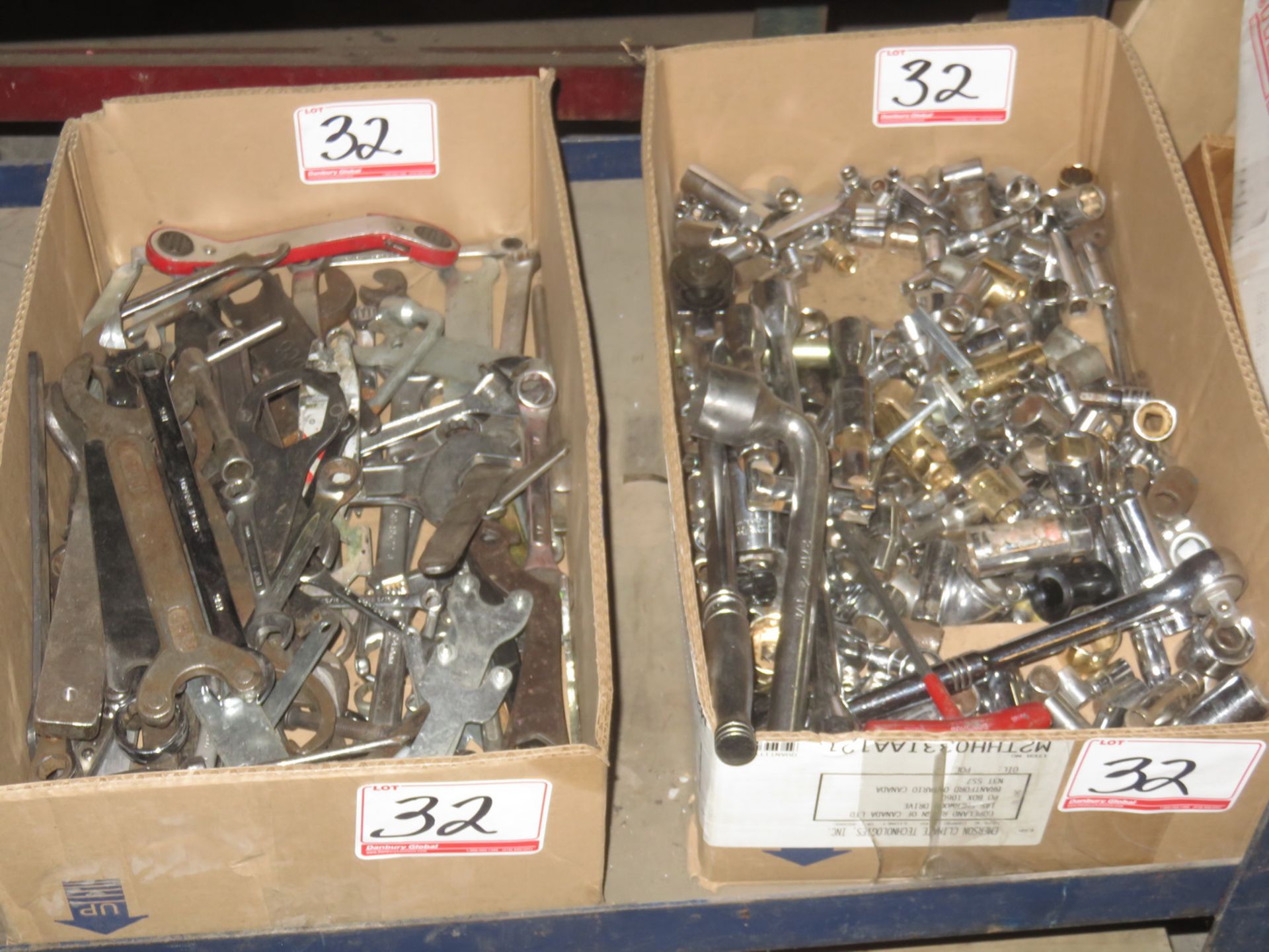 LOT - GENERAL ASSTD SOCKETS + WRENCHES