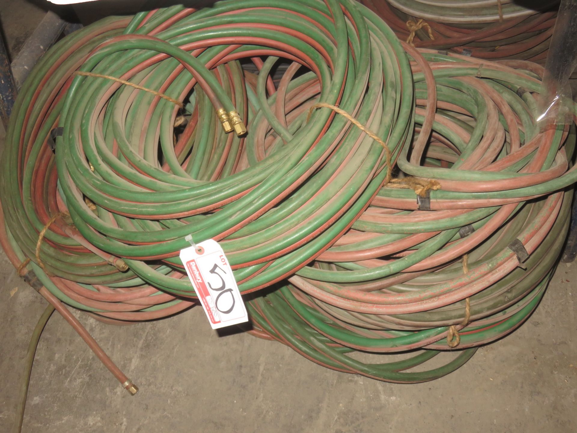 LOT - UNIVERSAL ACETYLENE TORCH HOSES (9 PCS)