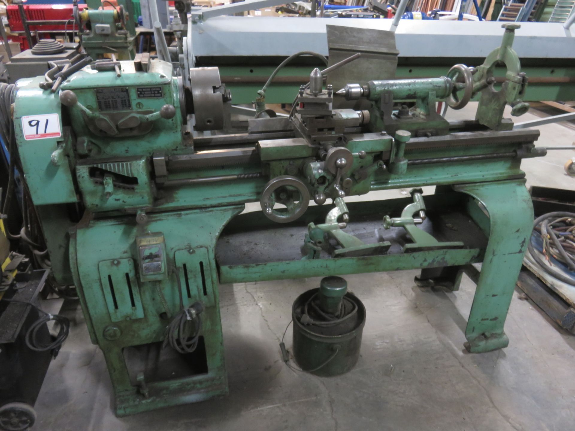 SEBASTIAN 11" SWING X 30" CENTERS ENGINE LATHE