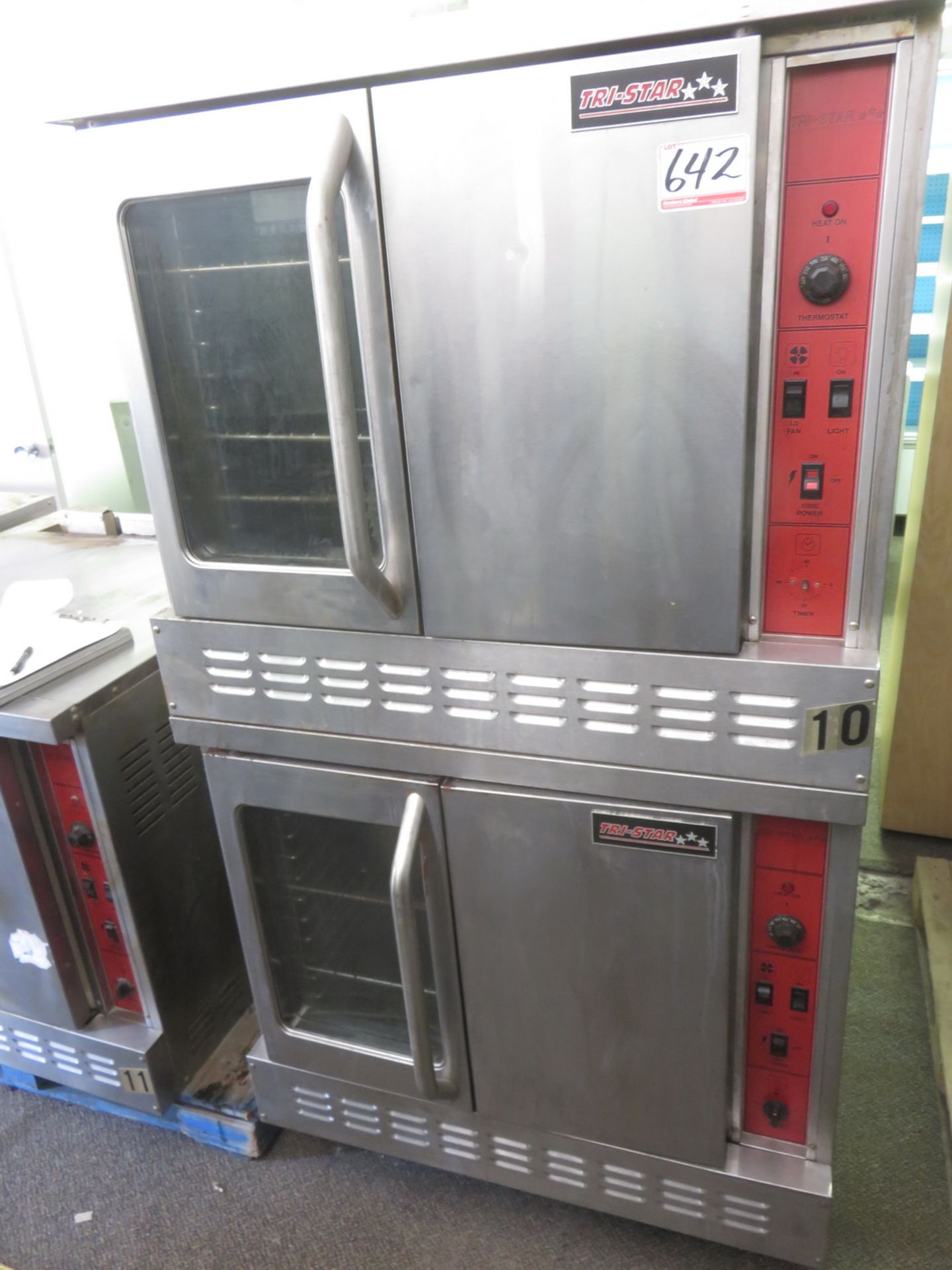 TRI STAR DOUBLE STACKED GAS CONVECTION OVEN