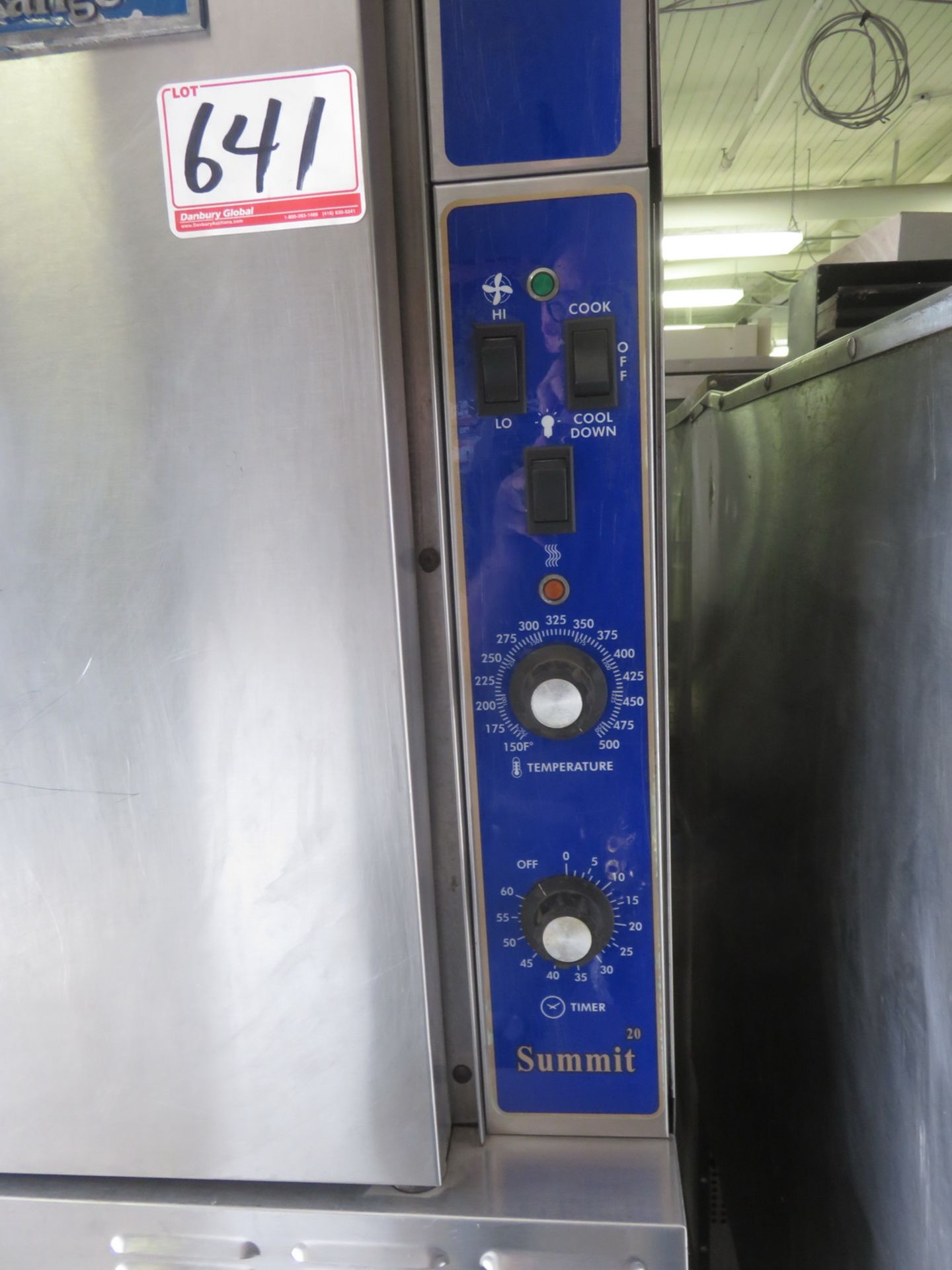 US RANGE DOUBLE STACKED GAS CONVECTION OVEN - Image 2 of 3