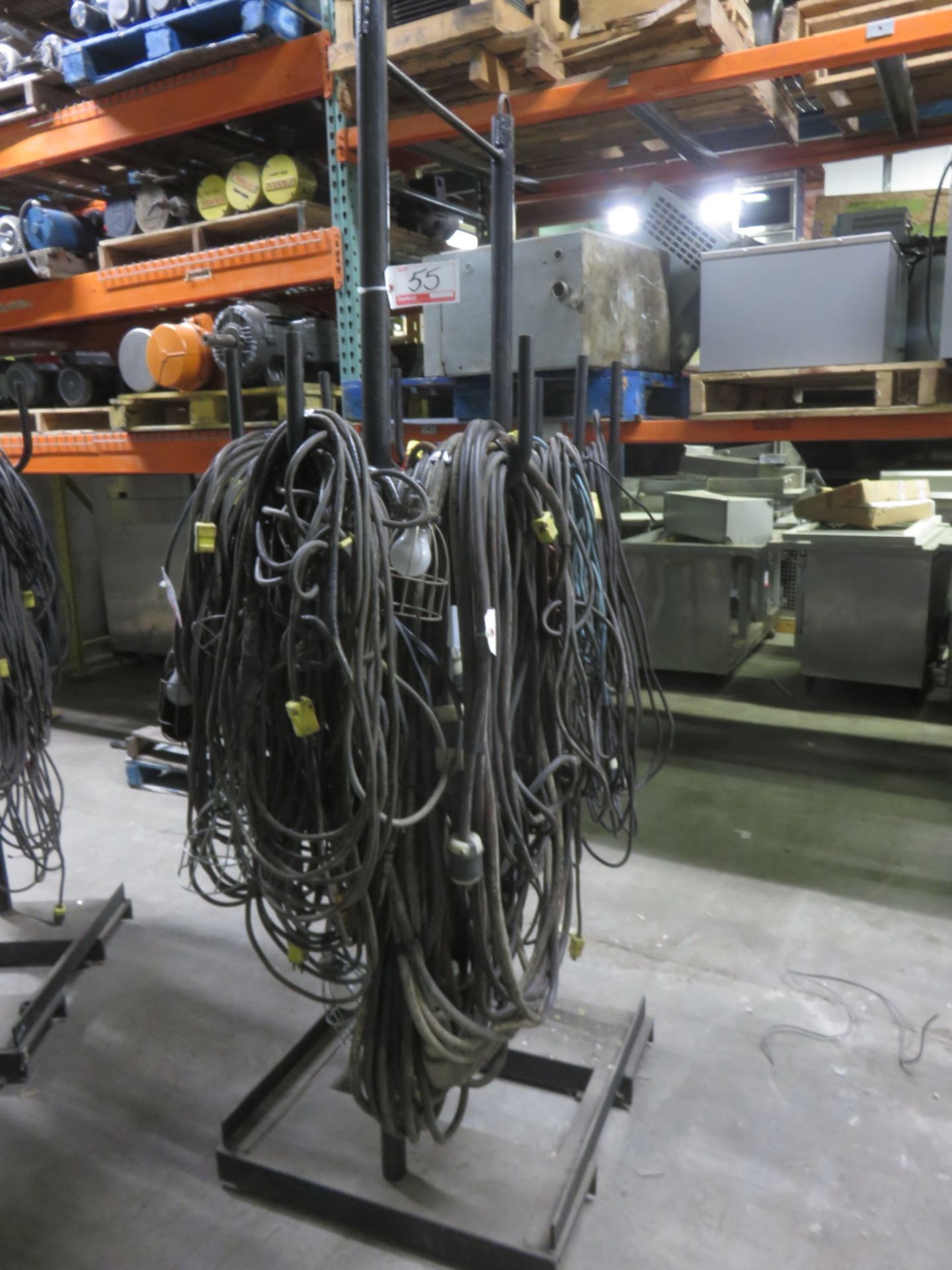 UNITS - BLACK STEEL FORKLIFT CABLE STANDS - Image 2 of 2