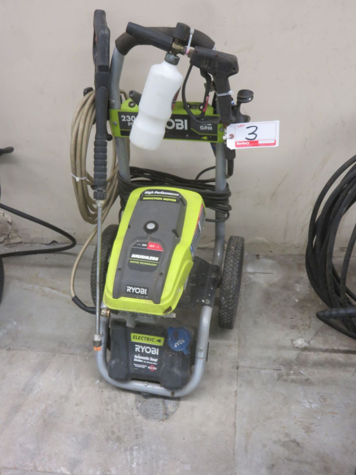 RYOBI 3000 PSI 1.2GPM ELECTRIC POWER WASHER