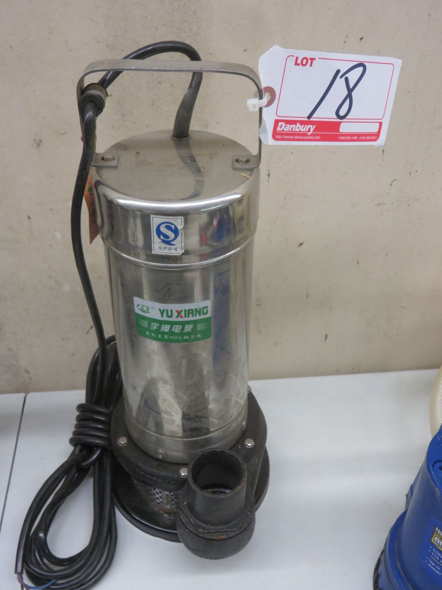 YV XIANG ELECTRIC SUMP PUMP