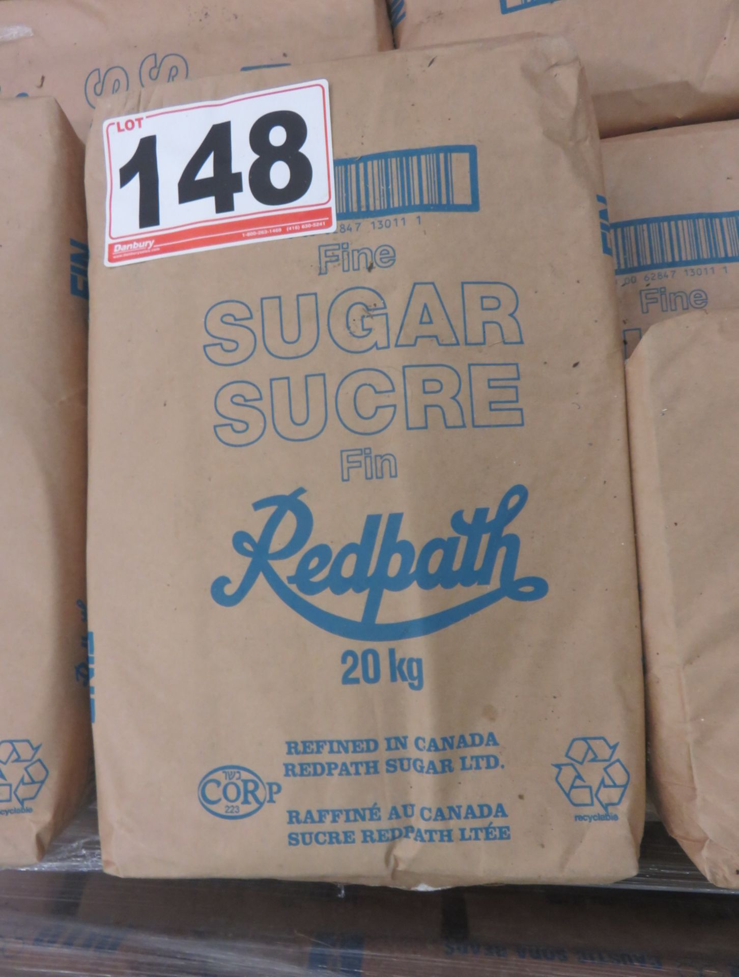 BAGS - REDPATH 20KG BAG FINE SUGAR