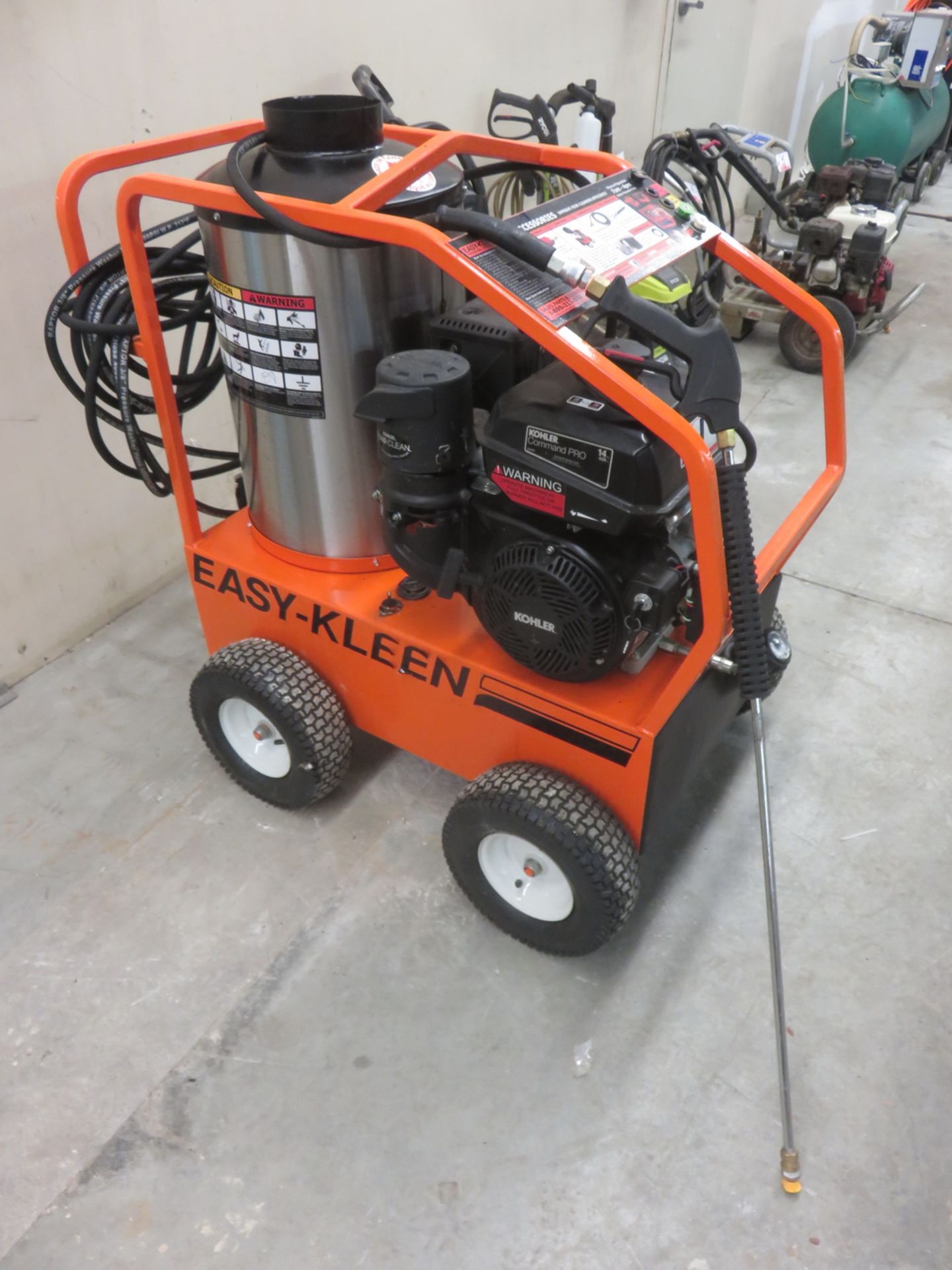 EASY-KLEEN MOD EZ04035G-K-GP-12 COMMERCIAL HOT WATER PRESSURE WASHER W/ 14HP KOHLER GAS ENGINE, - Image 3 of 3