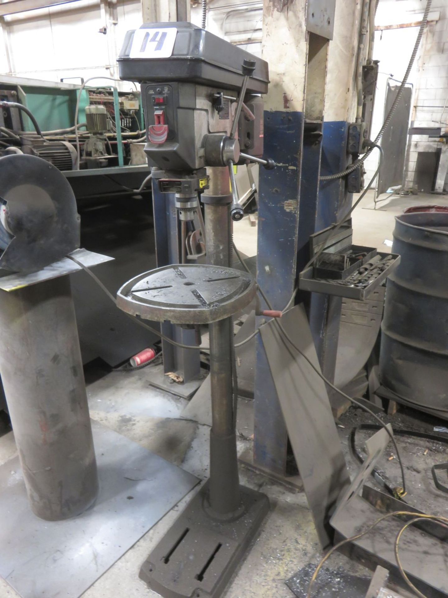 GENERAL .5" CHUCK PEDESTAL DRILL PRESS