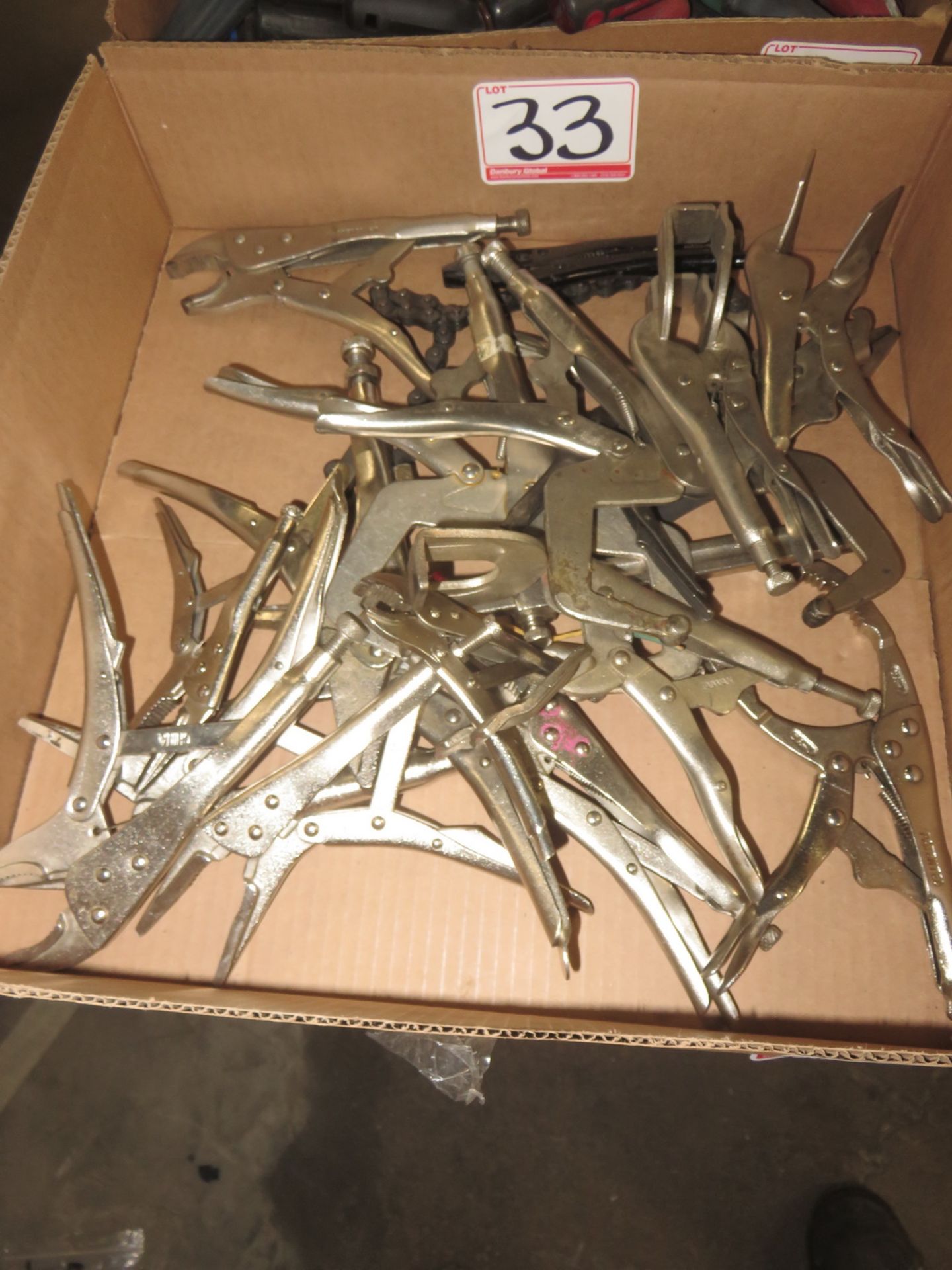 LOT - VISE GRIP ASSTD PLIERS