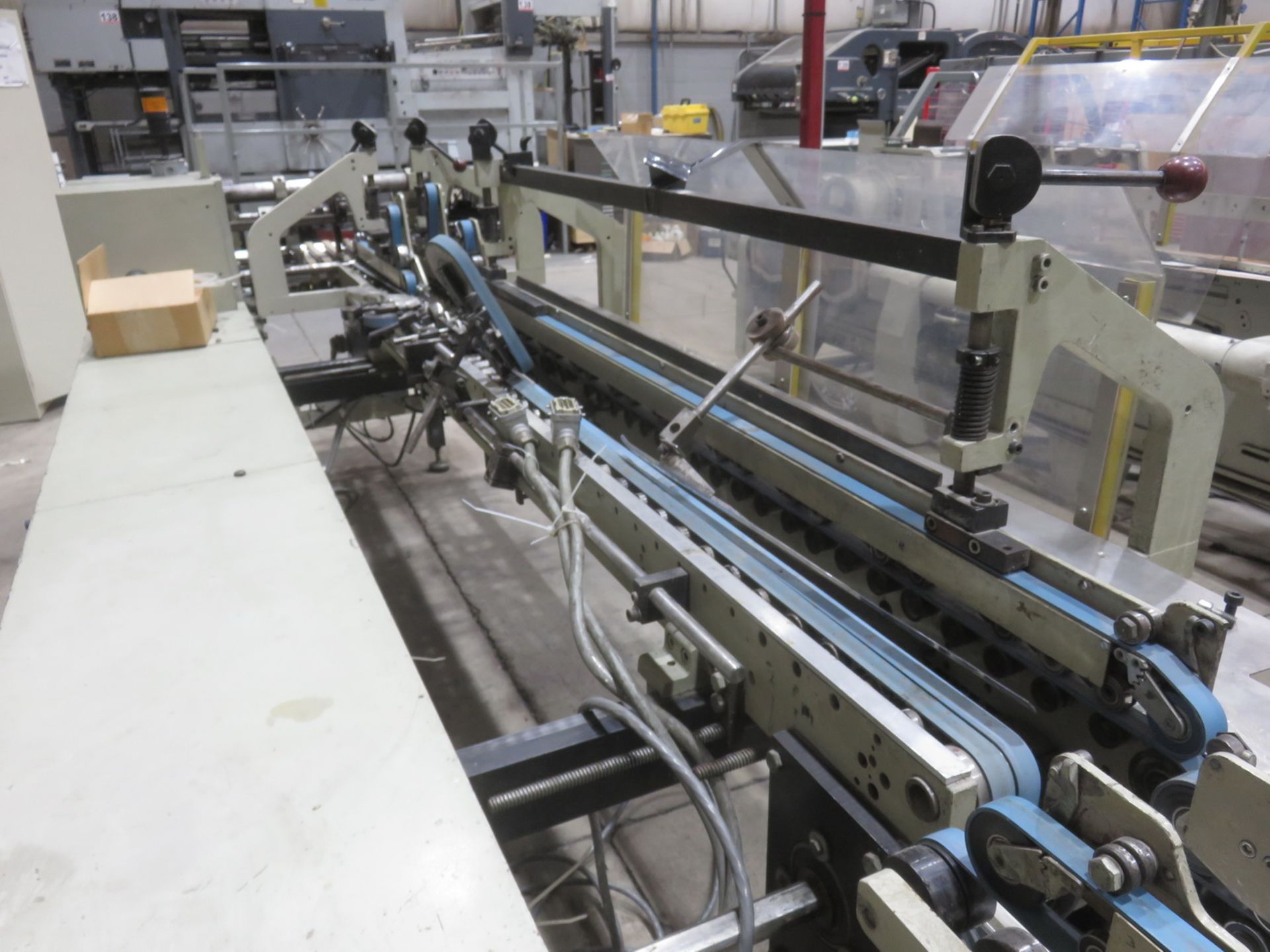 JAGENBERG DIANA 45-1 24 X 30" TO 2" X 2" PART CAPABILITY STRAIGHT LINE FOLDER GIVER W/ 600V/ 380V - Image 3 of 10