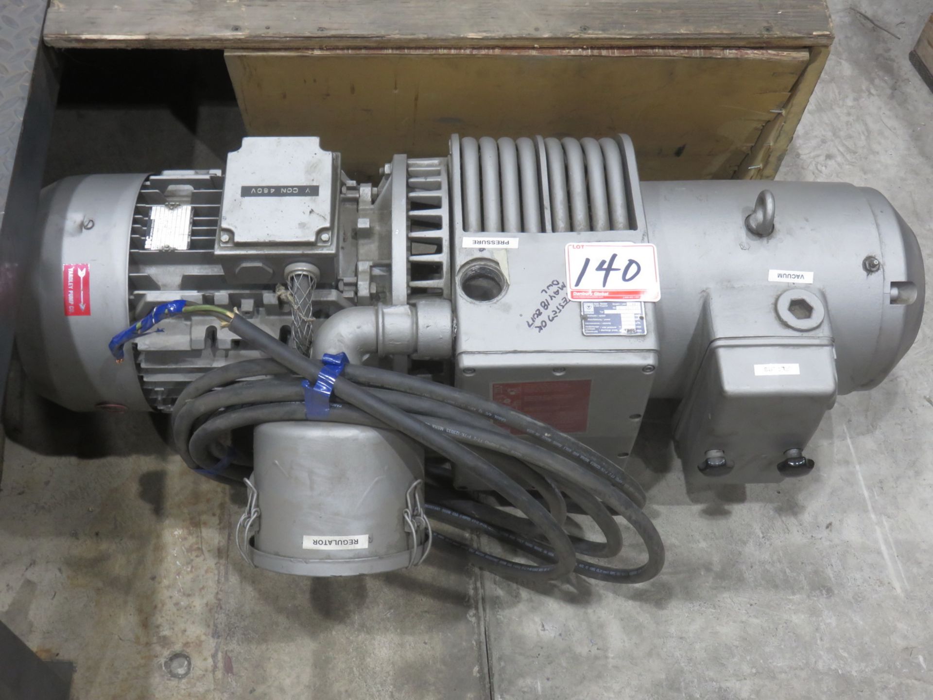 BECKER KDI2.100, 5.5KW REBUILT SPARE VACUUM PUMP + BLOWER