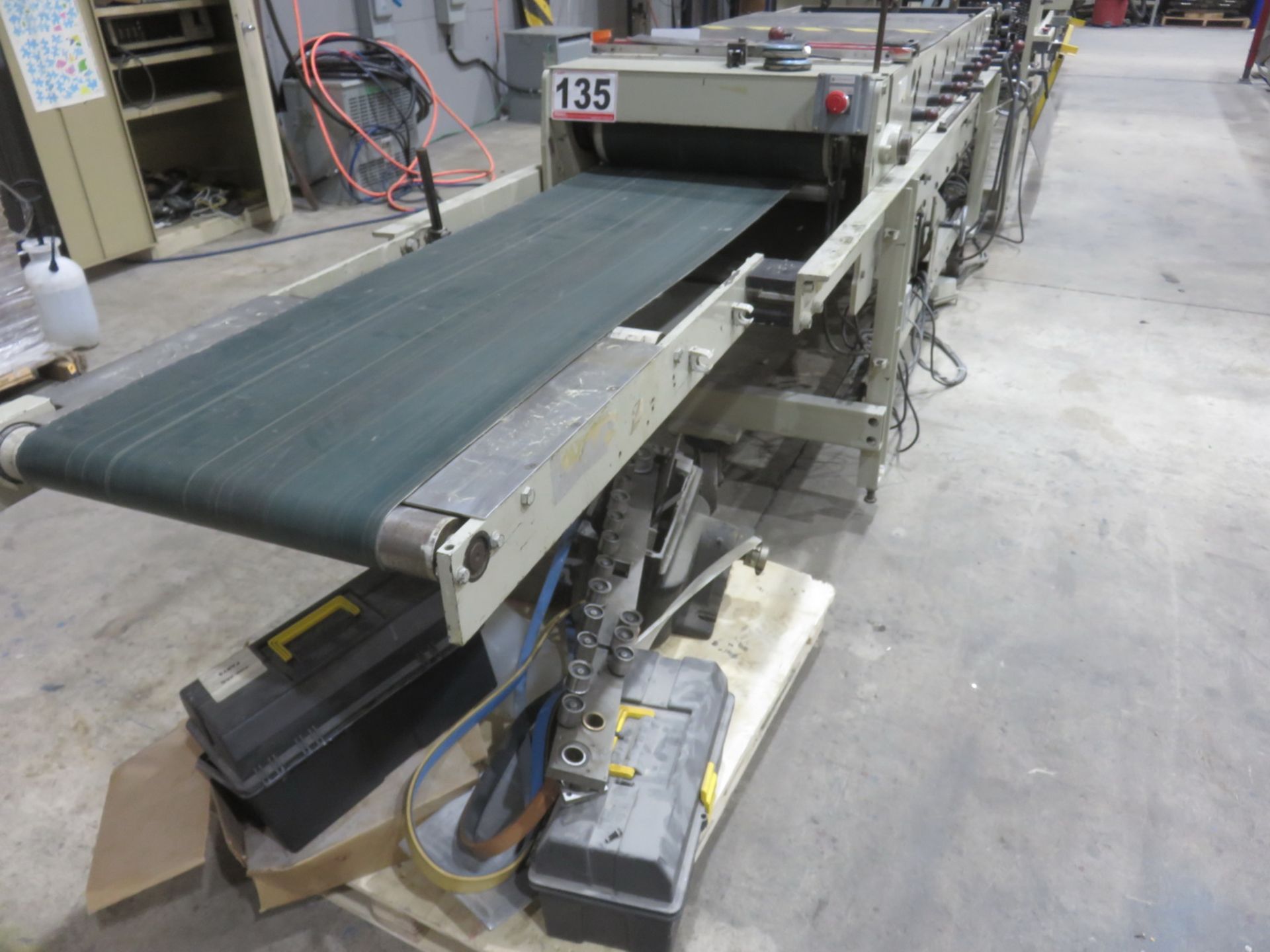 JAGENBERG DIANA 45-1 24 X 30" TO 2" X 2" PART CAPABILITY STRAIGHT LINE FOLDER GIVER W/ 600V/ 380V - Image 10 of 10