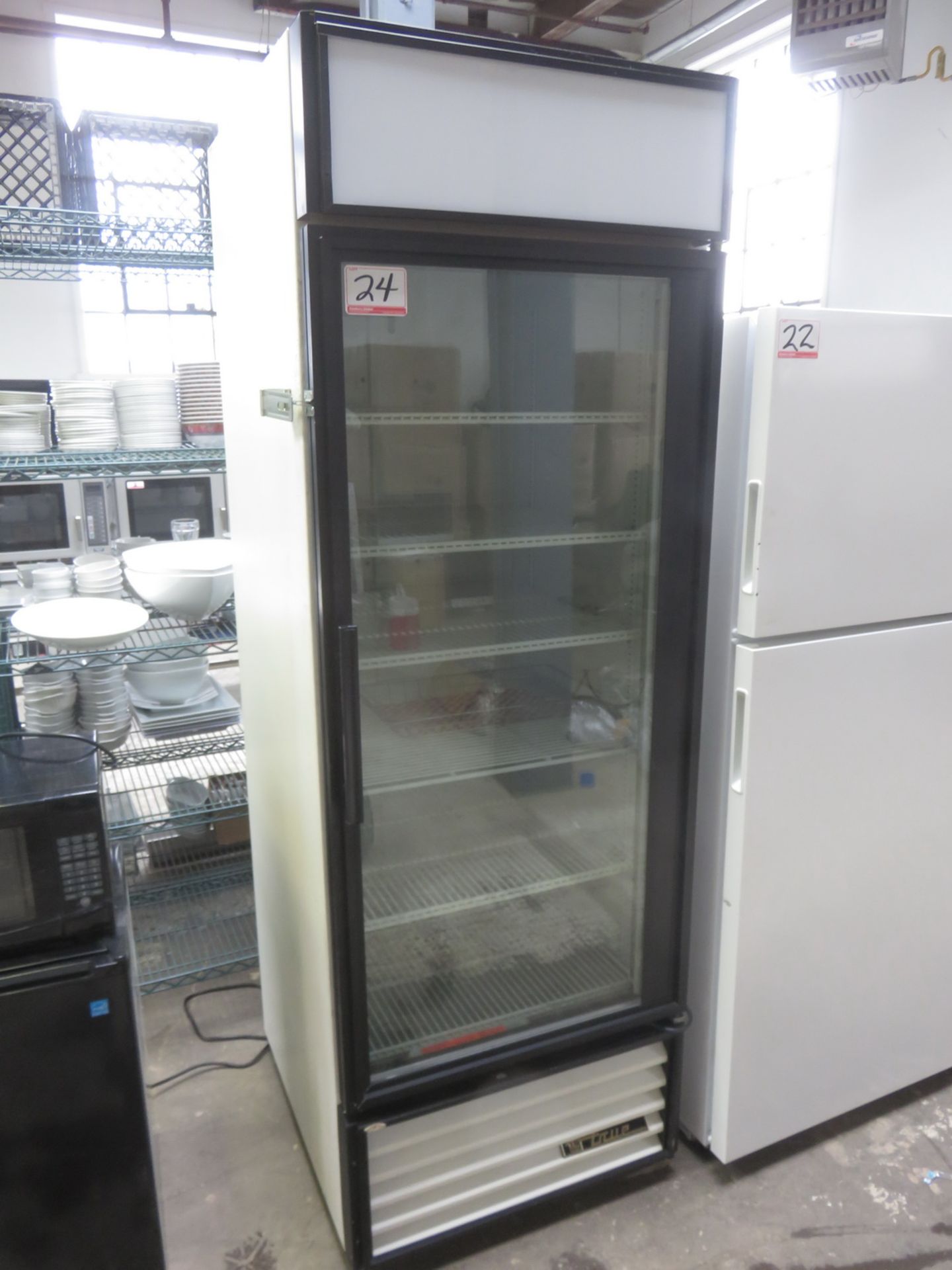 TRUE GDM-23 GLASS DOOR REFRIGERATOR