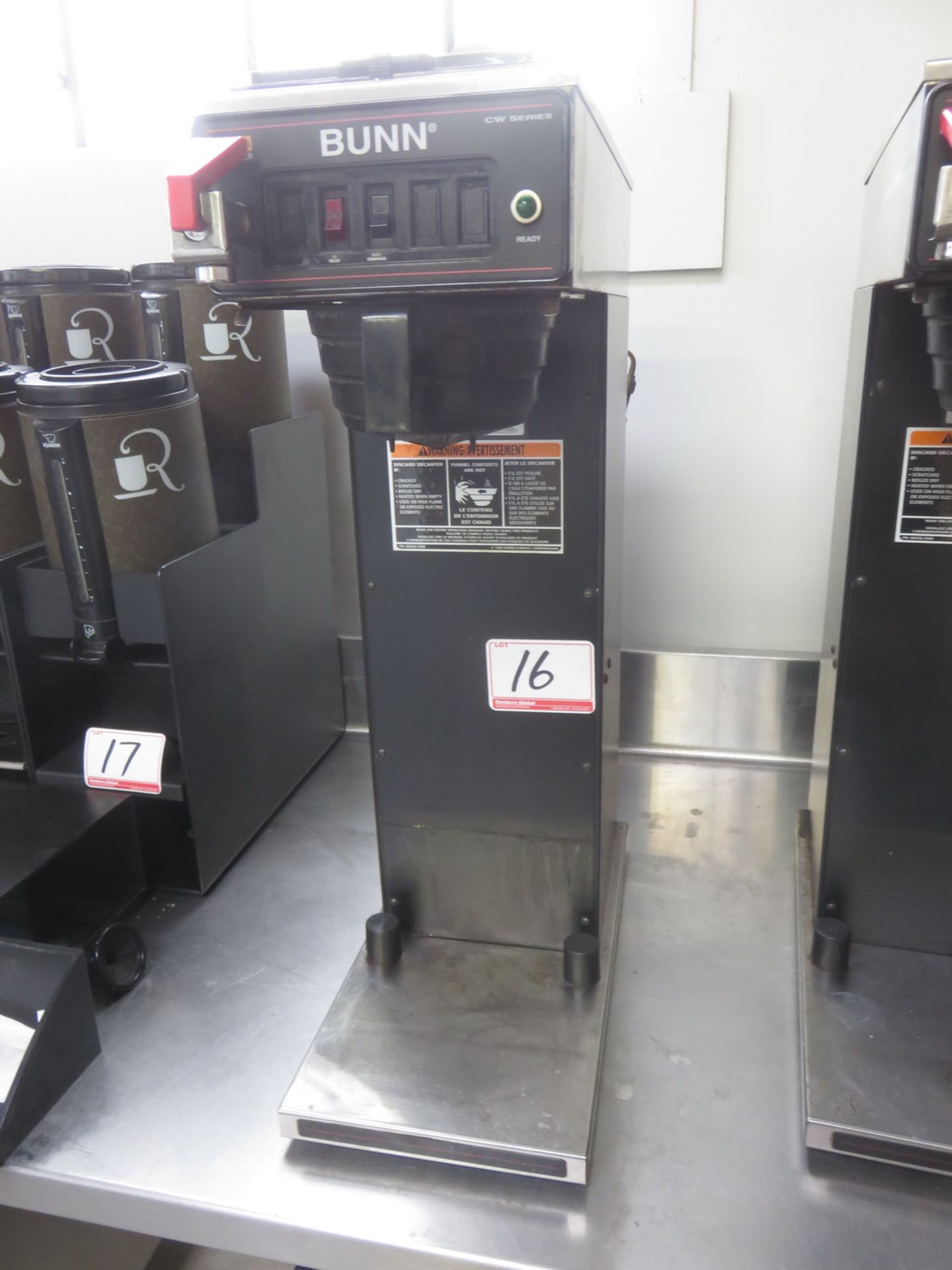 BUNN CWTF35-TS 120/208V COFFEE MACHINE