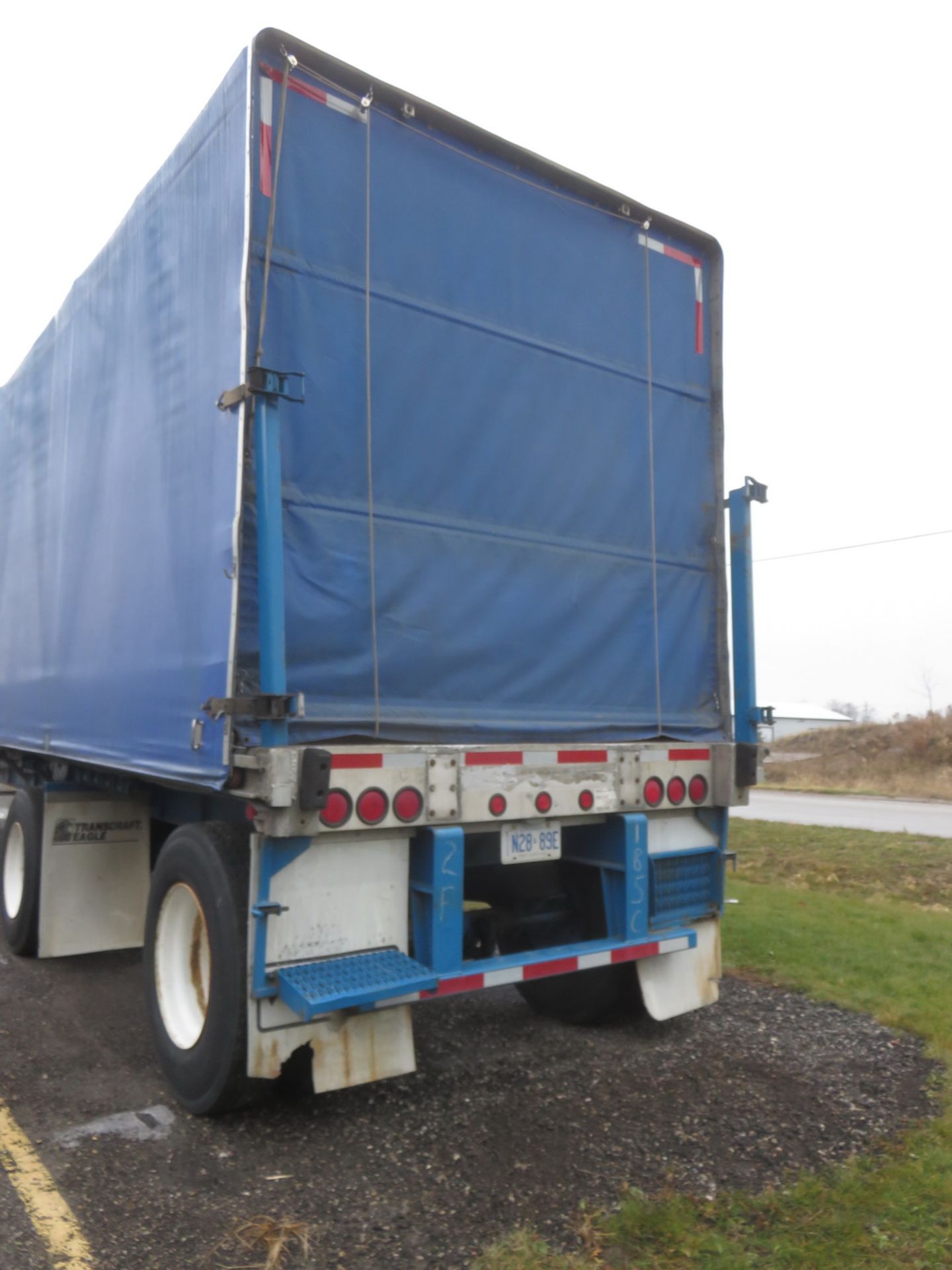 LODE KING 48' TANDEM AXLE BLUE CURTAIN SIDE TRAILER - S/N 2LDPA4829XC032084 - Image 6 of 6