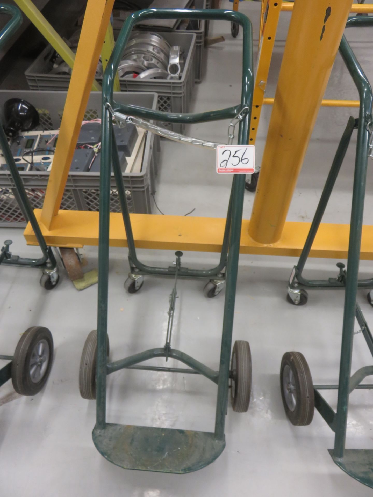 HARPER GREEN 4-WHEEL ACETYLENE CART