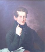 Pärchen Biedermeierporträts: Friedrich Harkort und seine FrauFriedrich Harkort (1793-1880)