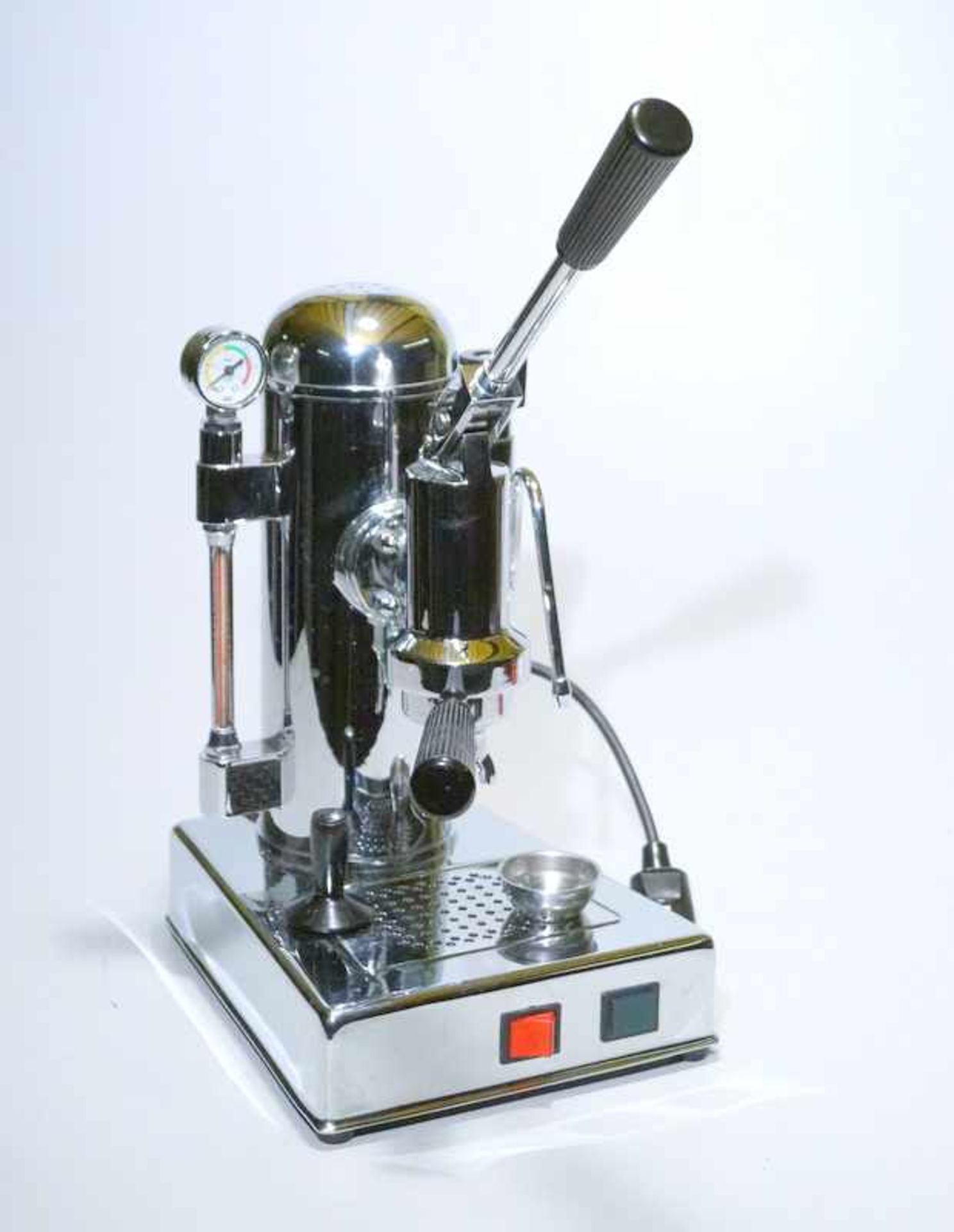 Italienische Espressomaschine "Riviera"Handhebelmaschine, 120 bar-Anzeige: Bar - 220V. 1000 Watt