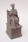 Bronzestatue des Heiligen Petrusdetailgetreue Bronzeskulptur nach der des Heiligen Petrus im