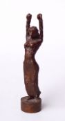 Marcks, Gerhard (1889 Berlin - 1981 Burgbrohl/Eifel): Bronze "Chitara" kleine Tänzerin von