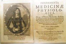 Gottfried Moebius: Fundamenta medicinae Physiologica… Jena 1661"Fundameta Medicinae Physiologica, in