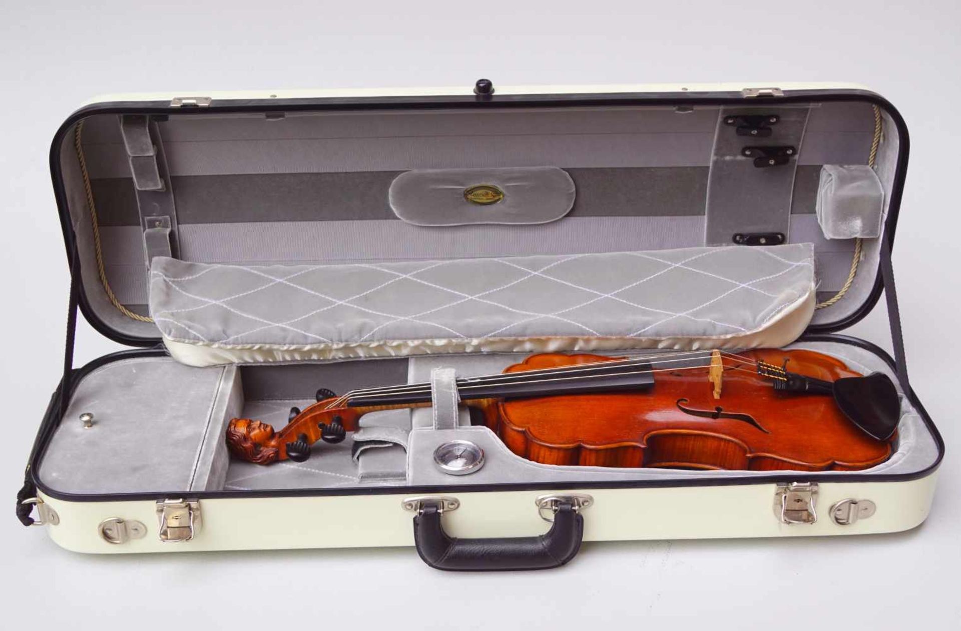 Heinel, Oscar Bernhard (Markneukirchen): Violine nach Castelli-Vorbild, um 1920Hochwertige Geige - Bild 5 aus 5