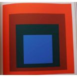 Albers, Josef (1888 Bottrop-1976 New Haven/USA): Katalog mit 9 Farblithographien, Landesmuseum