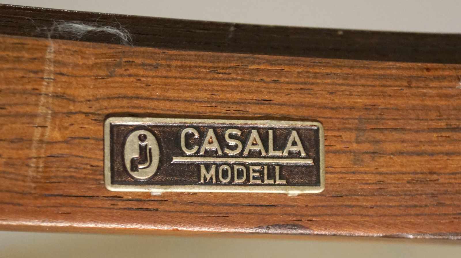 Casala, Objektmöbel GmbH Lauenau (Zargenlabel, bez."Modell"): Satz von 6 Stühlen, 60er JahreGestelle - Image 2 of 2