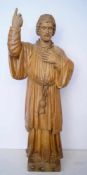 Große Petrus Statue, Eiche, geschnitztEiche geschnitzt, Verso gehöhlt, Oberfläche behandelt, 1