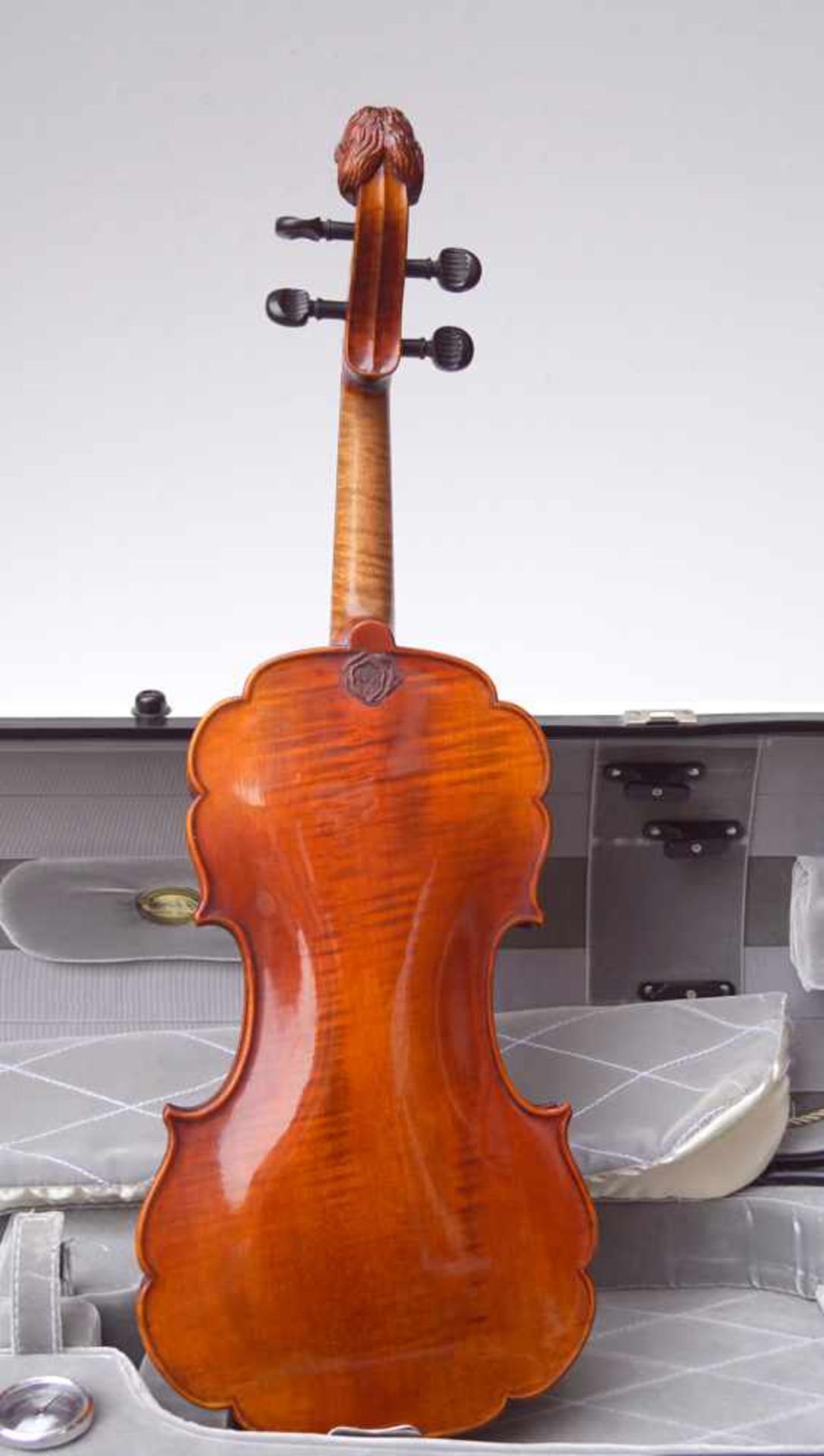 Heinel, Oscar Bernhard (Markneukirchen): Violine nach Castelli-Vorbild, um 1920Hochwertige Geige - Bild 2 aus 5