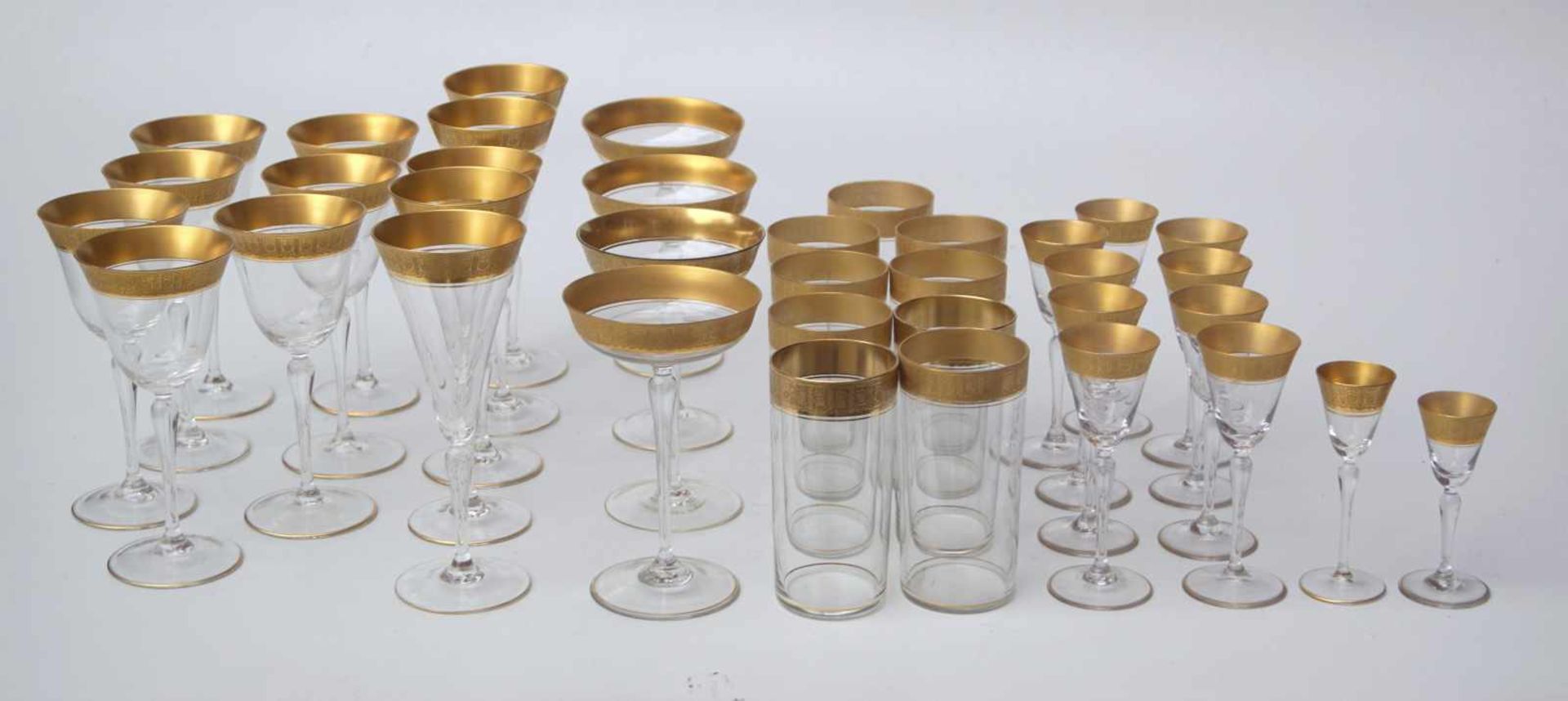 Theresienthal, Kristallglasmanufaktur: Große Trinkglasserie, Wein, Champagner usw.,