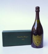 Dom Pérignon Cuvée 1985Champagner, 75cl, 12,5% VOL, guter Füllstand, in orig. Box.- - -20.00 %